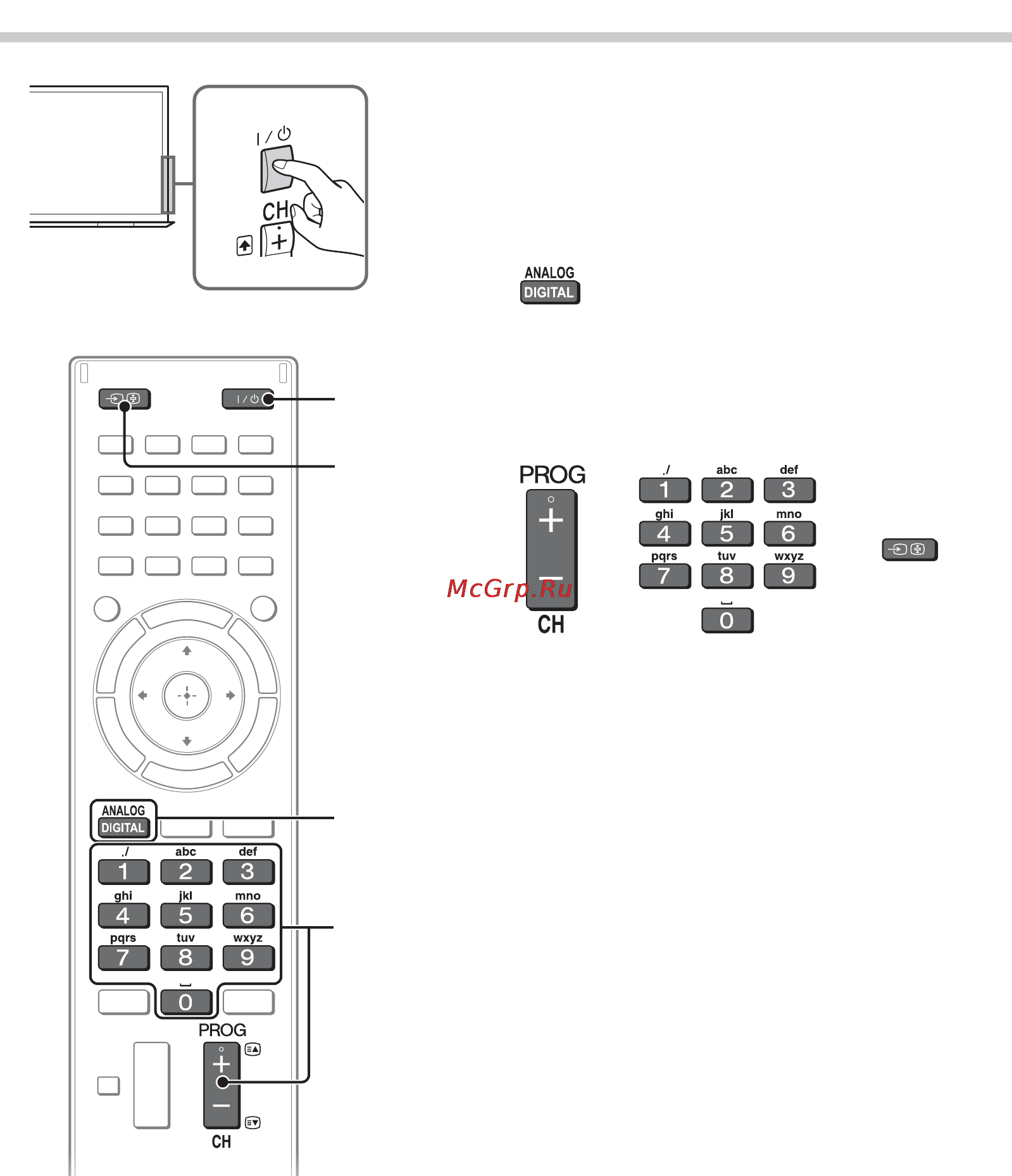 Sony KDL-40 HX853 [16/68] Просмотр телевизора