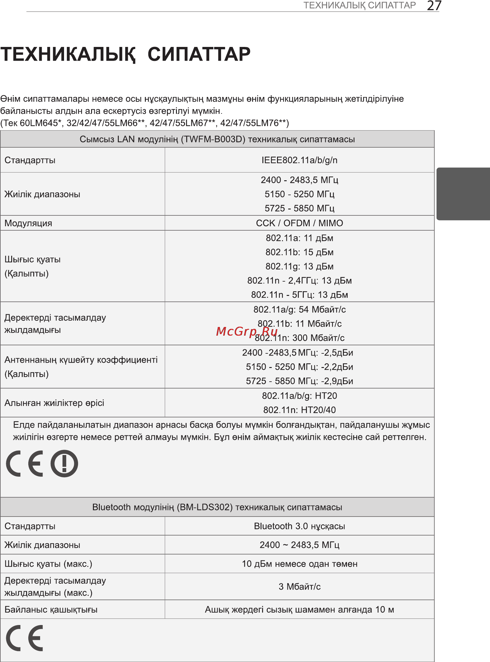 LG 47 LM660S Инструкция по эксплуатации онлайн [62/116] 64961
