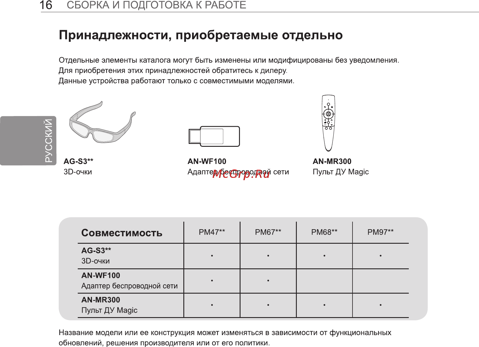 LG 42 PM4700 Инструкция по эксплуатации онлайн [20/100] 64973