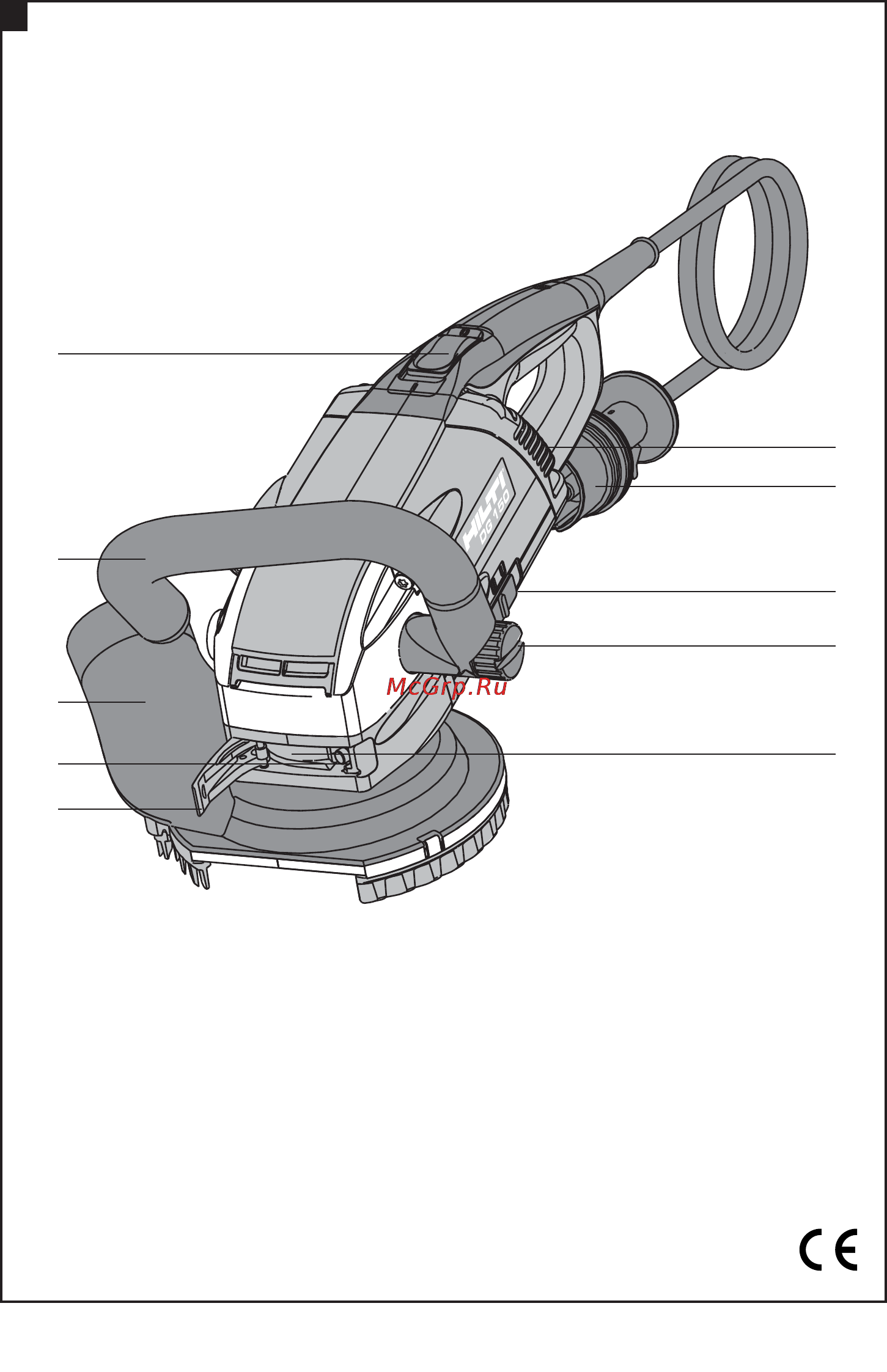 Hilti DG 150 Инструкция по эксплуатации онлайн [2/16] 65041