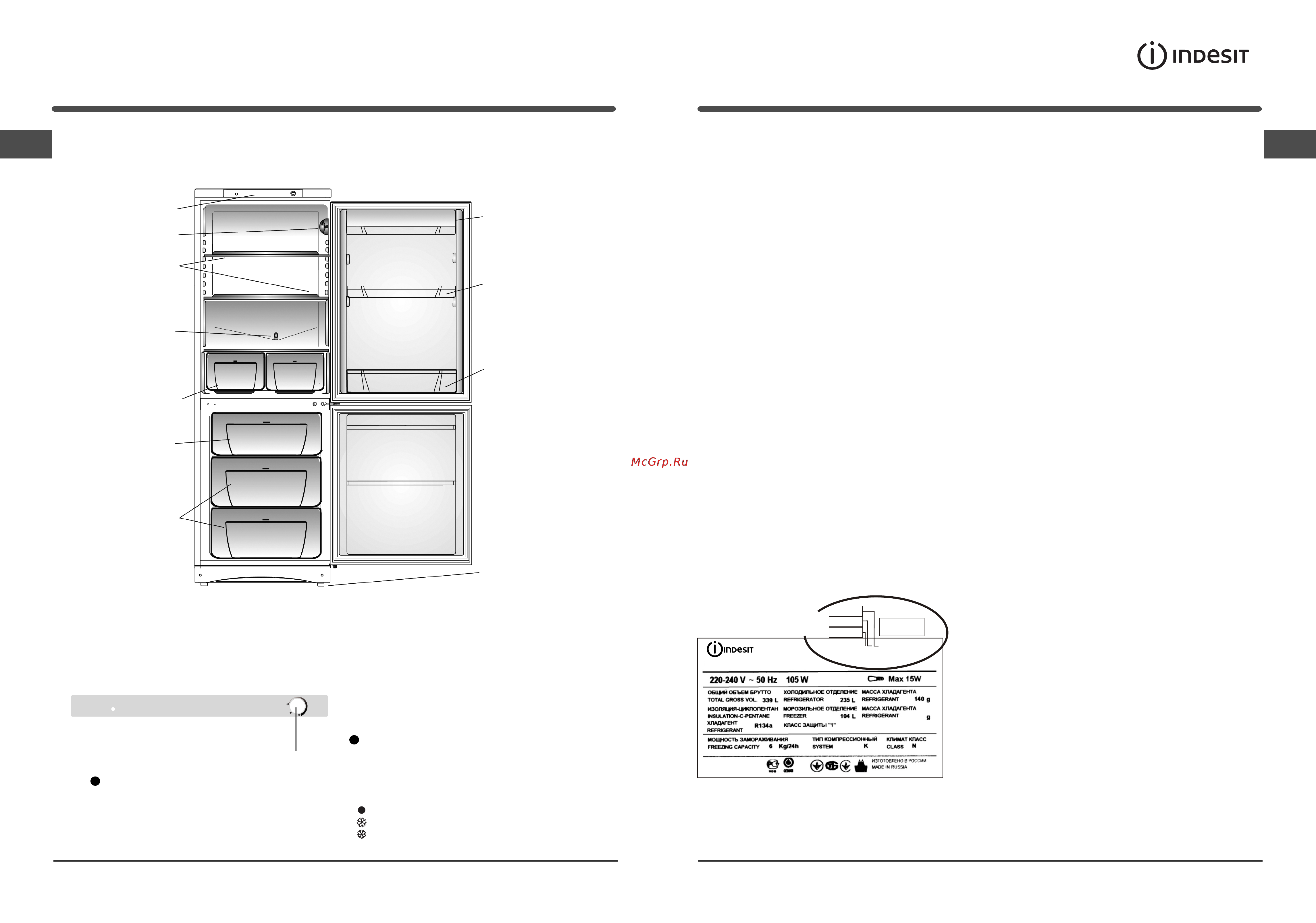 Indesit MB 16 R [7/12] Б ұ йымны ң с ипаттамасы