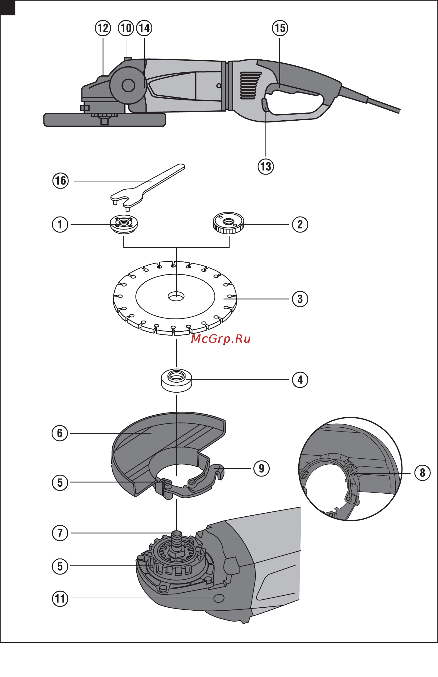 Hilti DCG 180-P Инструкция по эксплуатации онлайн [2/21] 65068