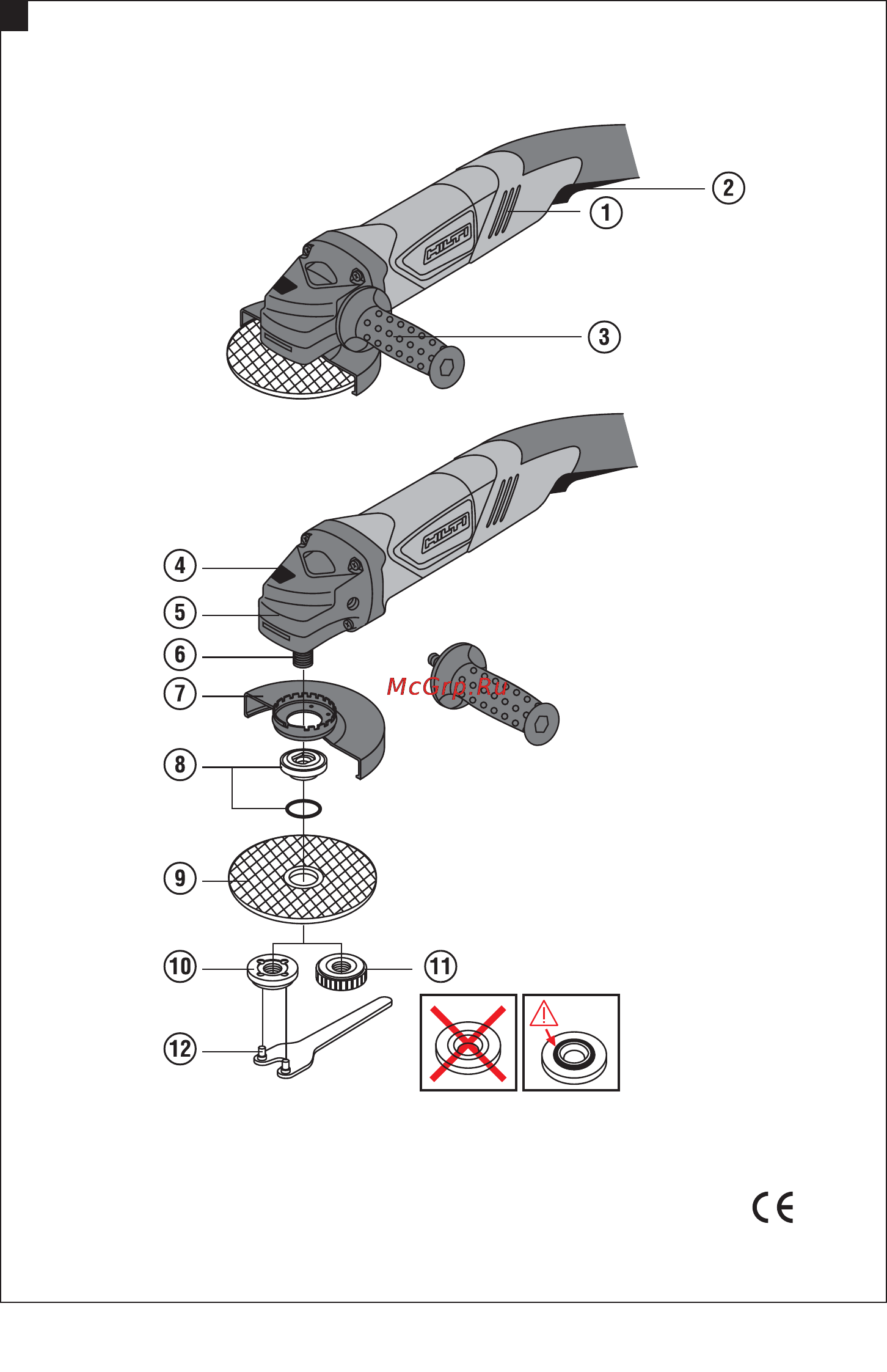 Hilti DEG 150-P Инструкция по эксплуатации онлайн [2/23] 65070