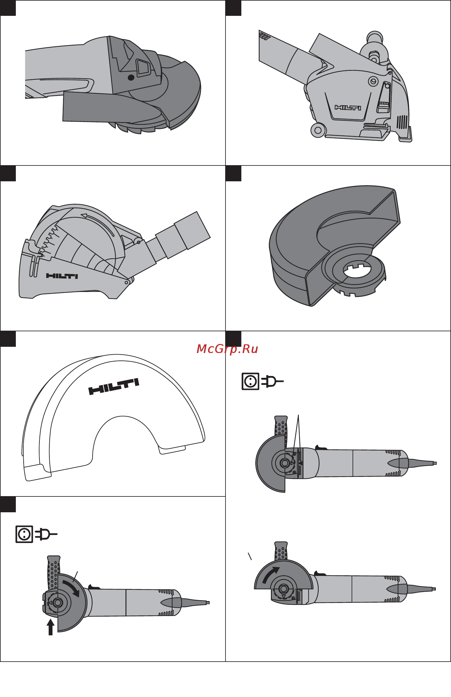 Hilti DCG 125-S Инструкция по эксплуатации онлайн [3/24] 65079