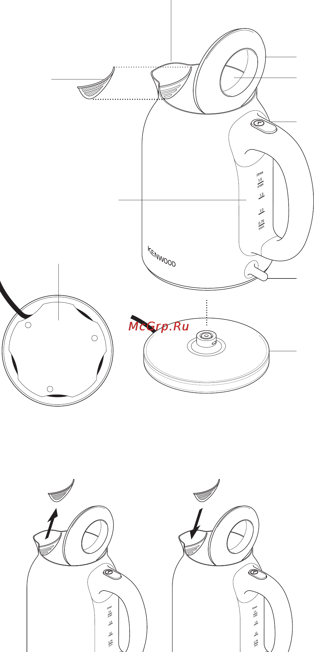 Kenwood SJM510 Инструкция по эксплуатации онлайн [2/6] 65097