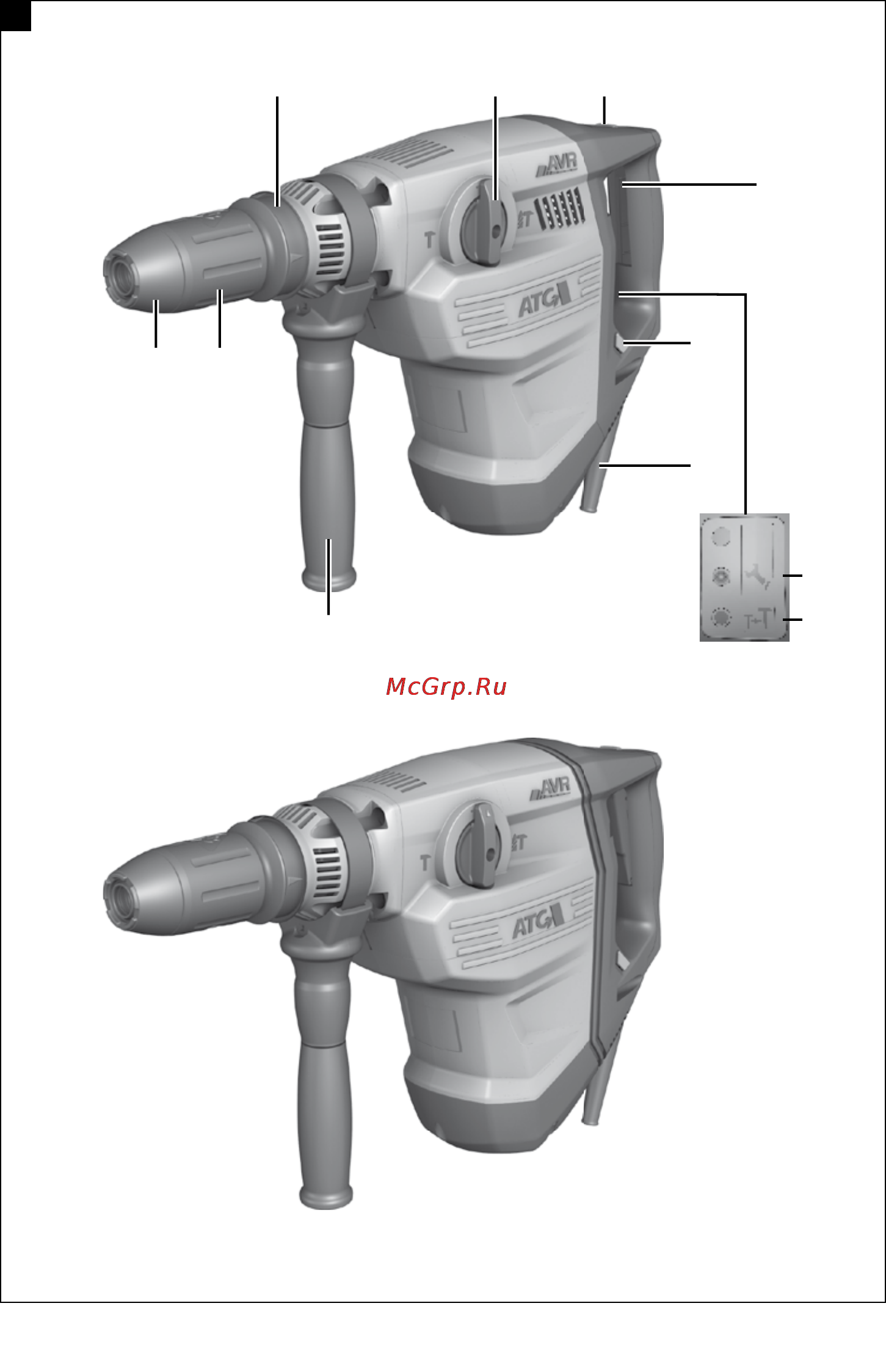 Hilti TE 70-ATC Инструкция по эксплуатации онлайн [2/19] 65121