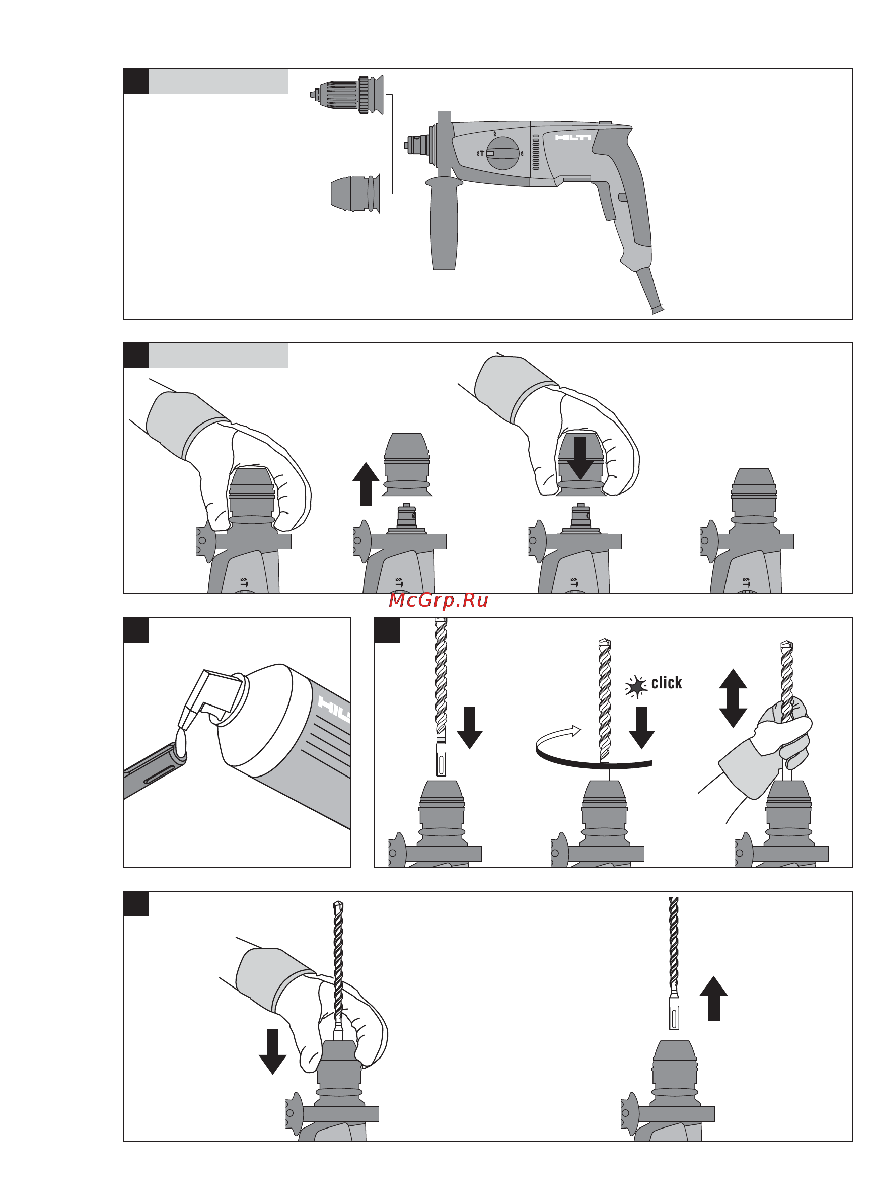Hilti TE 2 Инструкция по эксплуатации онлайн [3/16] 65171