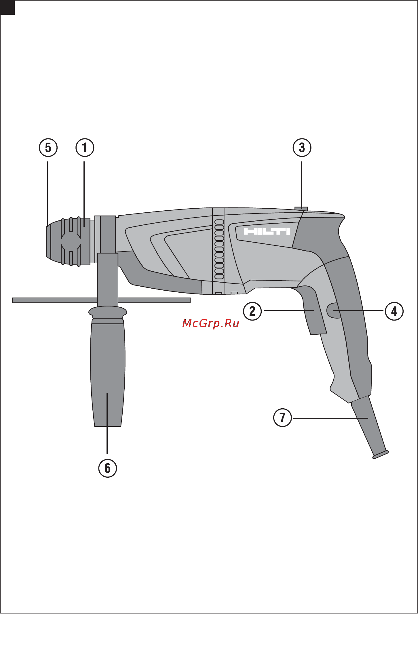 Hilti TE 1 Инструкция по эксплуатации онлайн [2/16] 65186