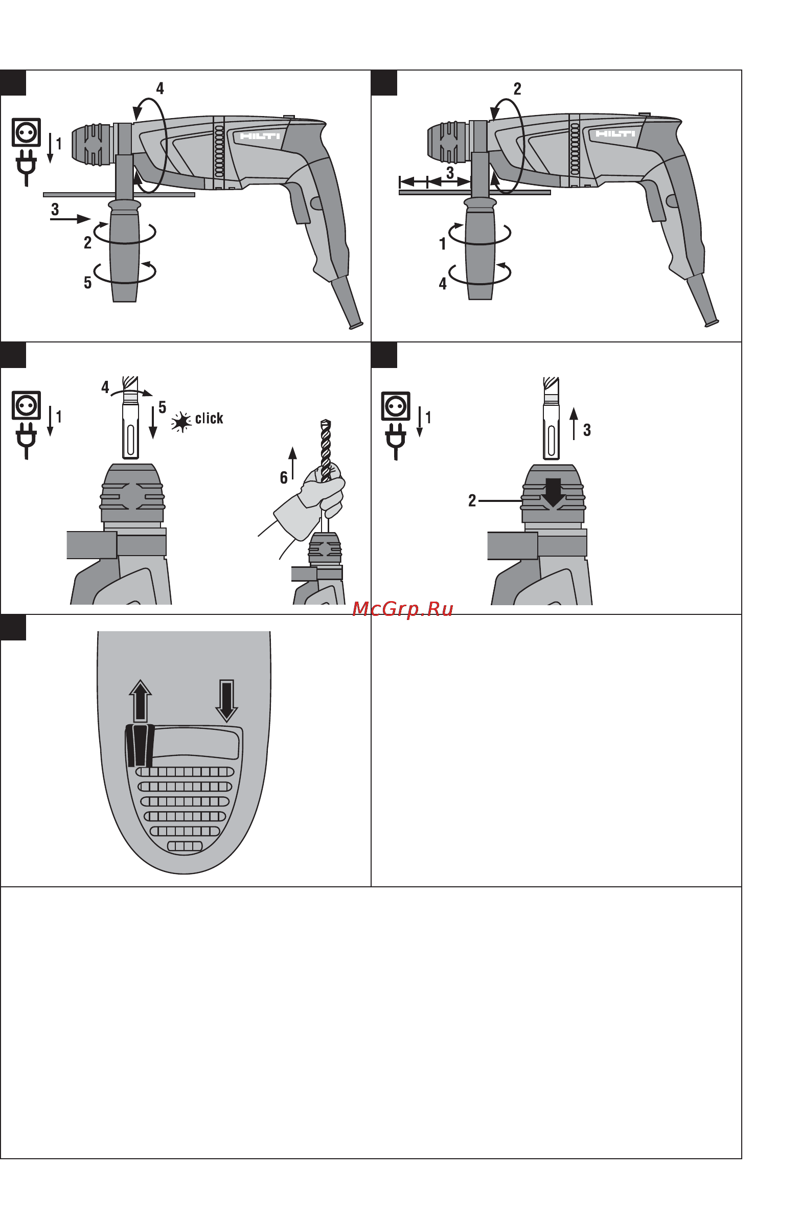 Hilti TE 1 Инструкция по эксплуатации онлайн [3/16] 65186
