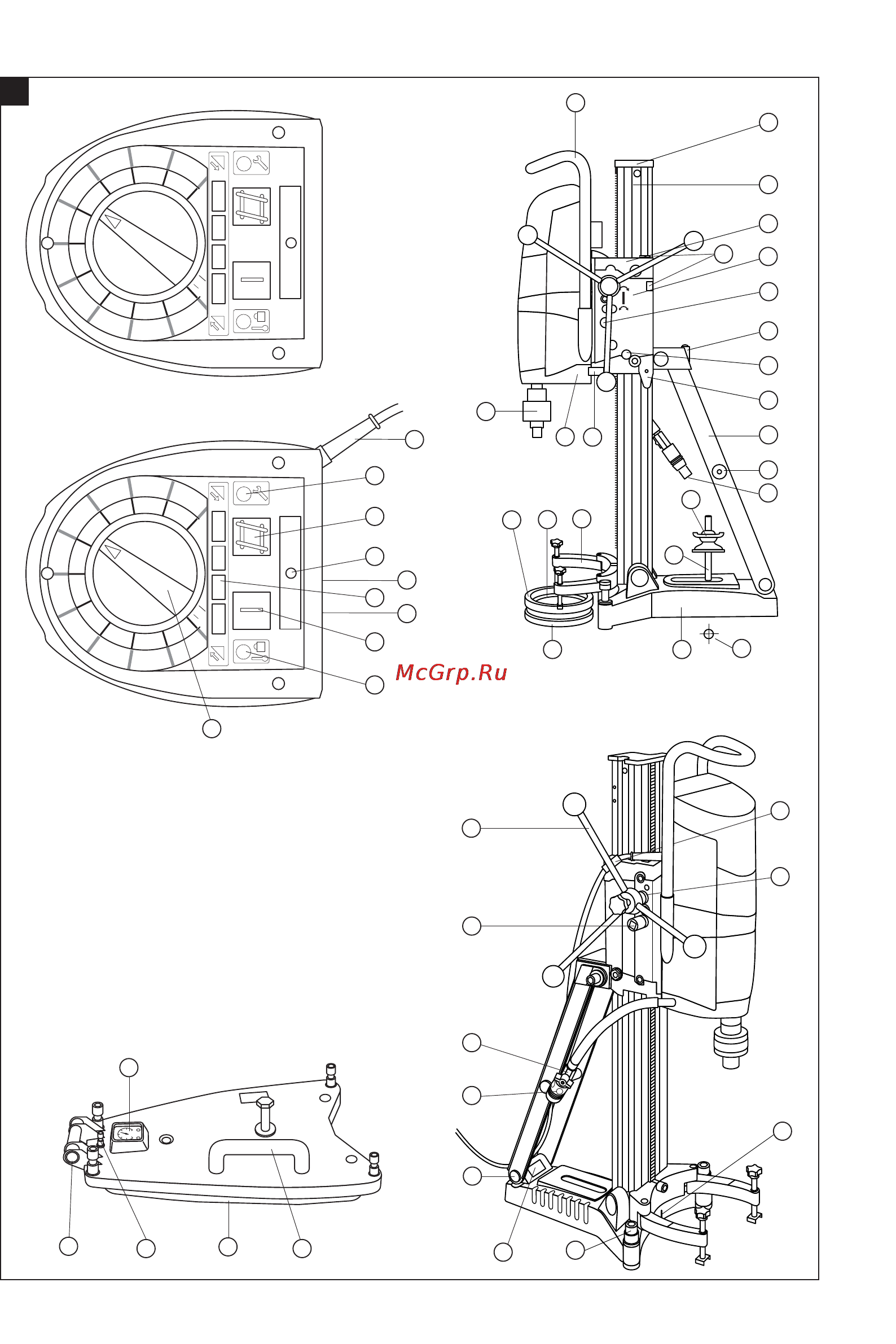 Hilti DD 350 Инструкция по эксплуатации онлайн [2/26] 65195