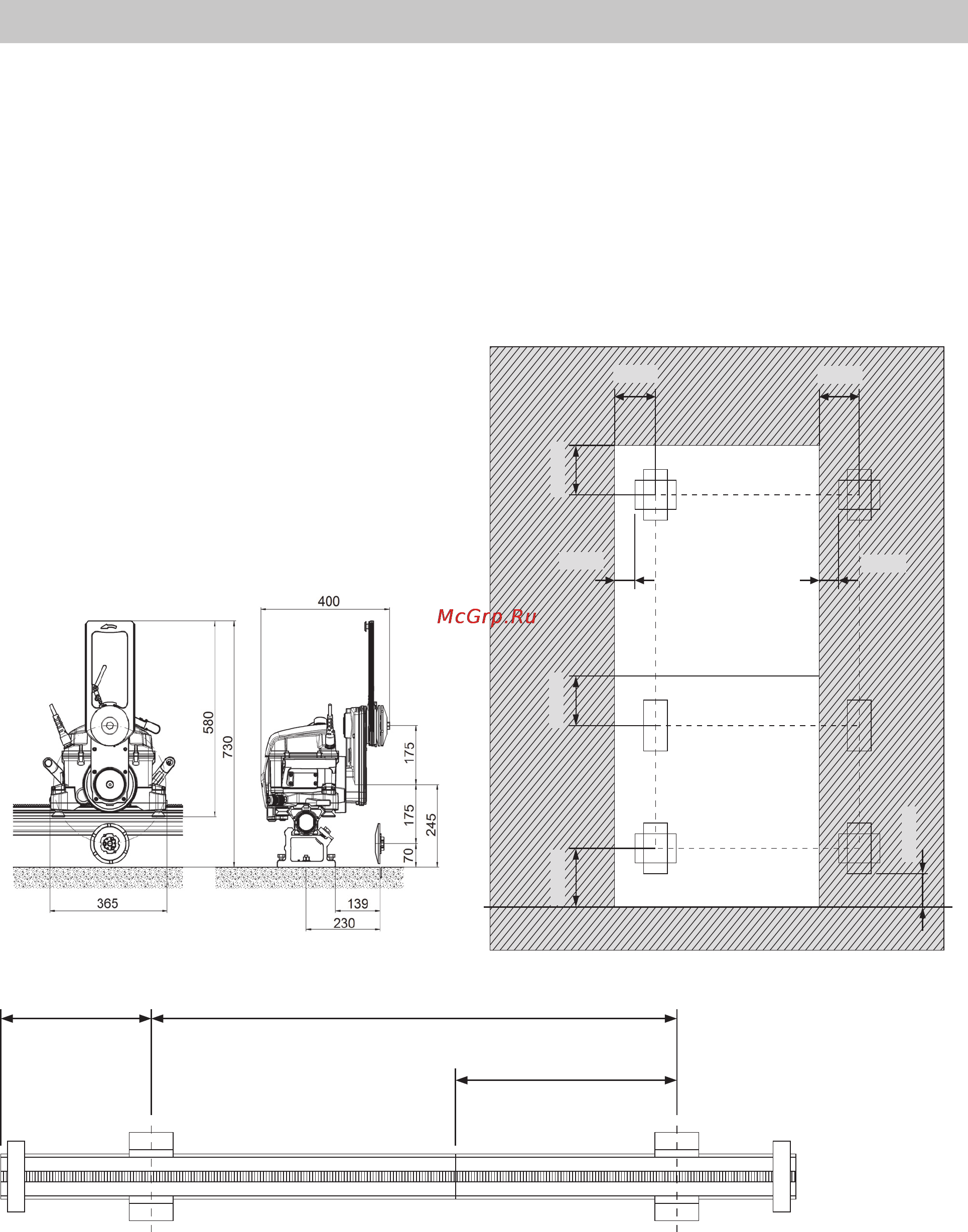 Hilti DST 10-E [23/59] Настройка стенорезной системы