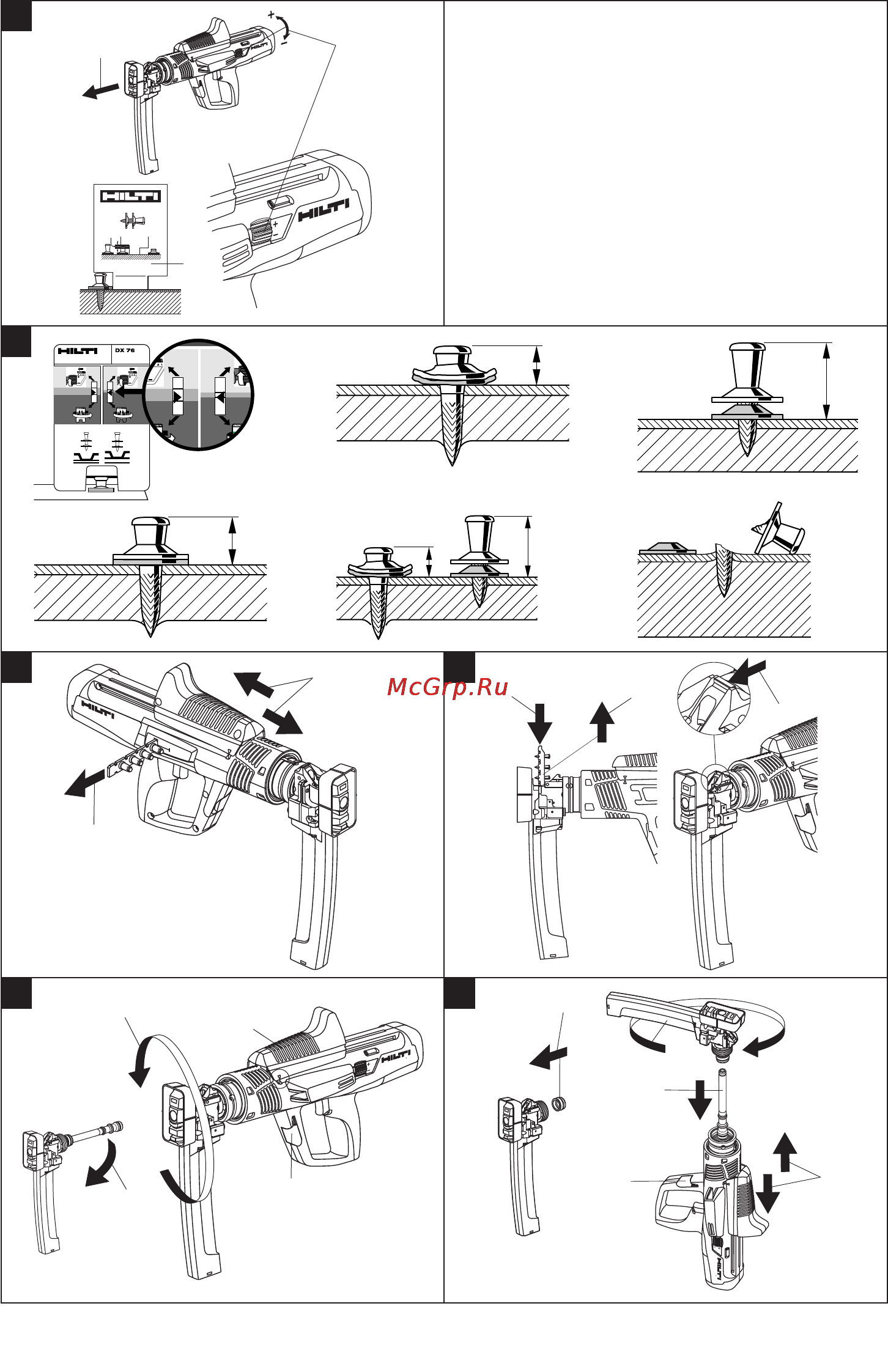 Hilti DX 76 MX Инструкция по эксплуатации онлайн [4/25] 65248