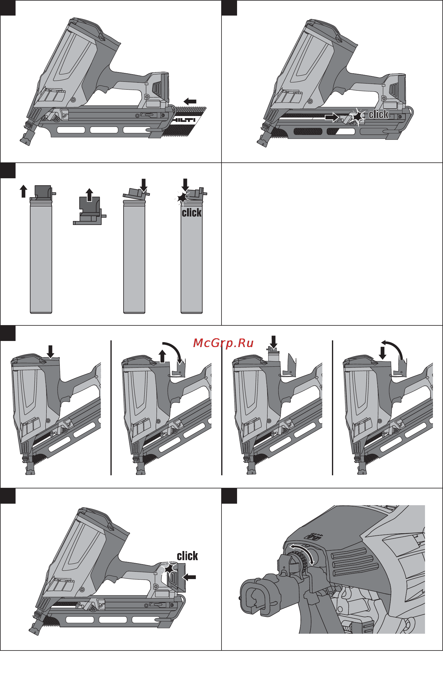 Hilti GX 90-WF Инструкция по эксплуатации онлайн [3/18] 65251