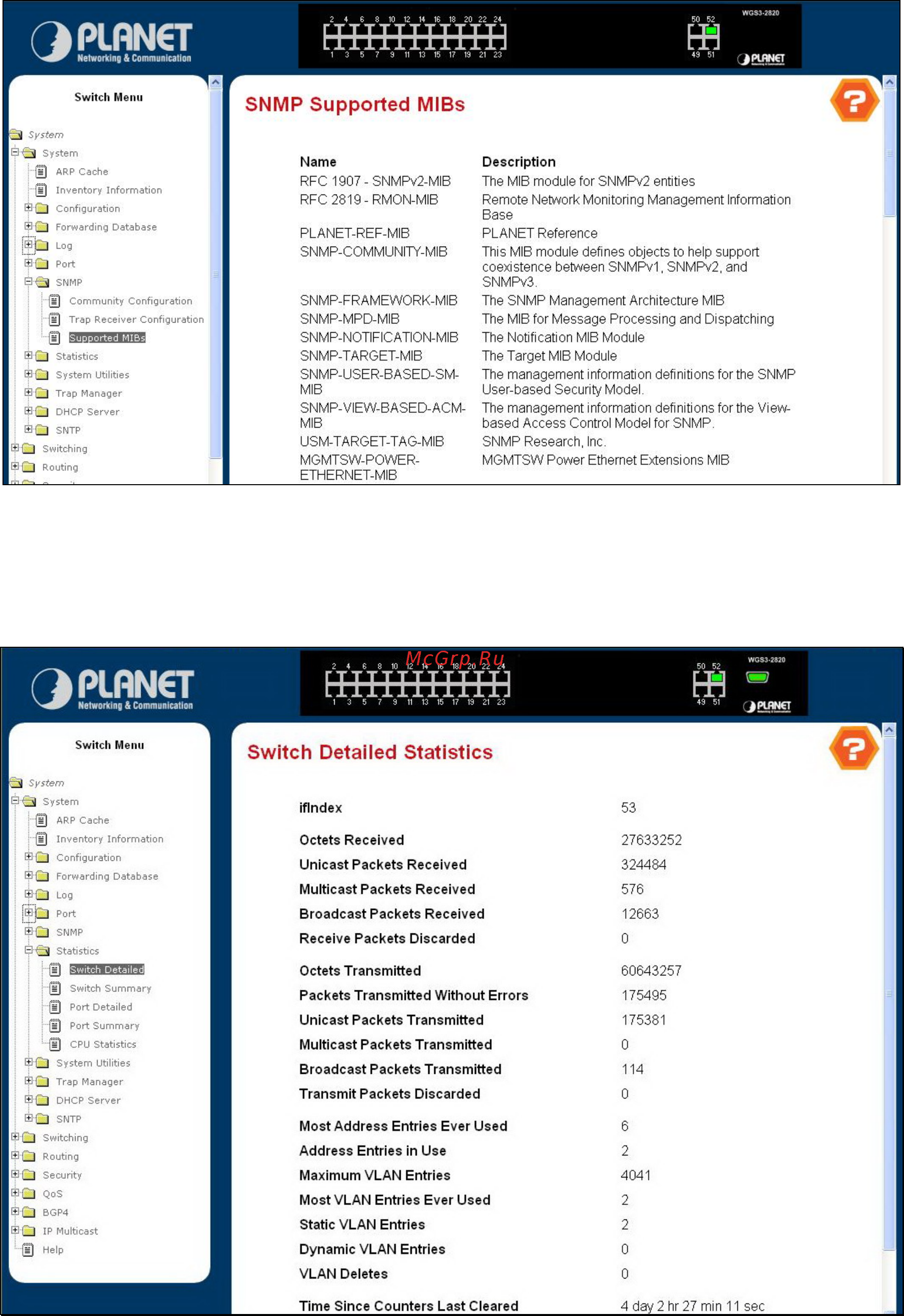 Planet WGS3-2820 [68/528] Statistics