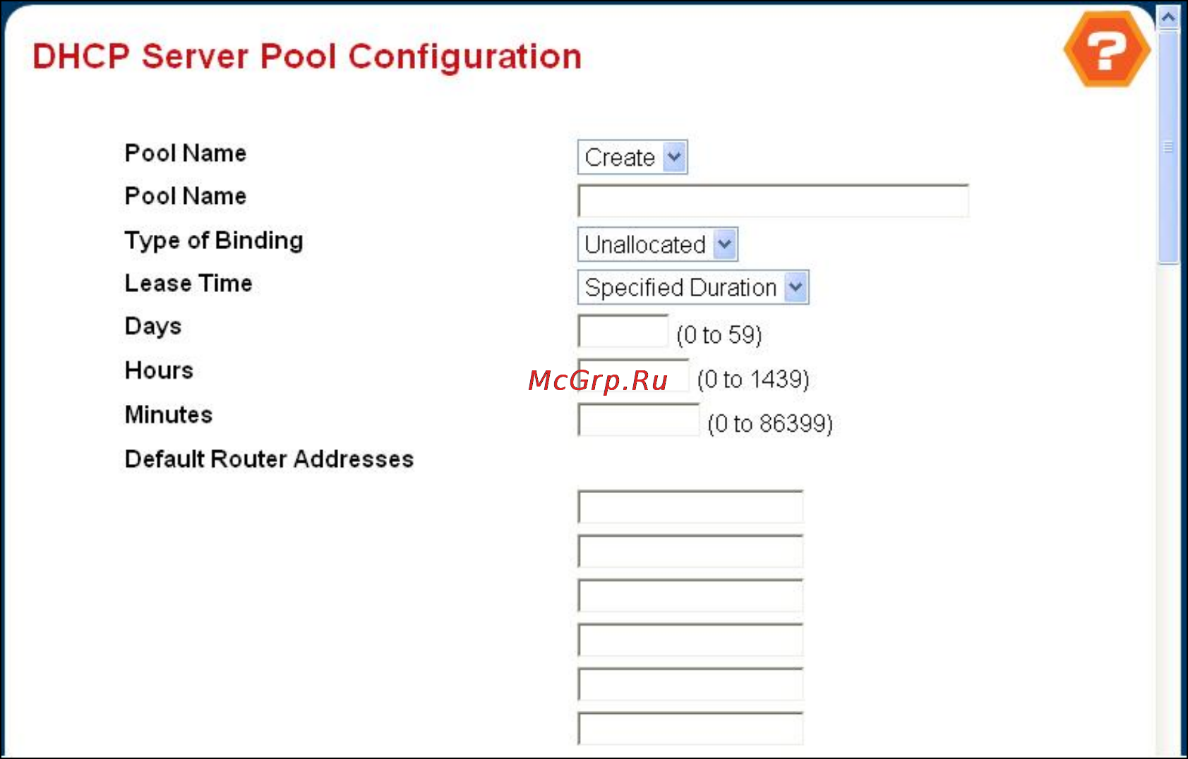 Planet WGS3-2820 [84/528] Pool configuration