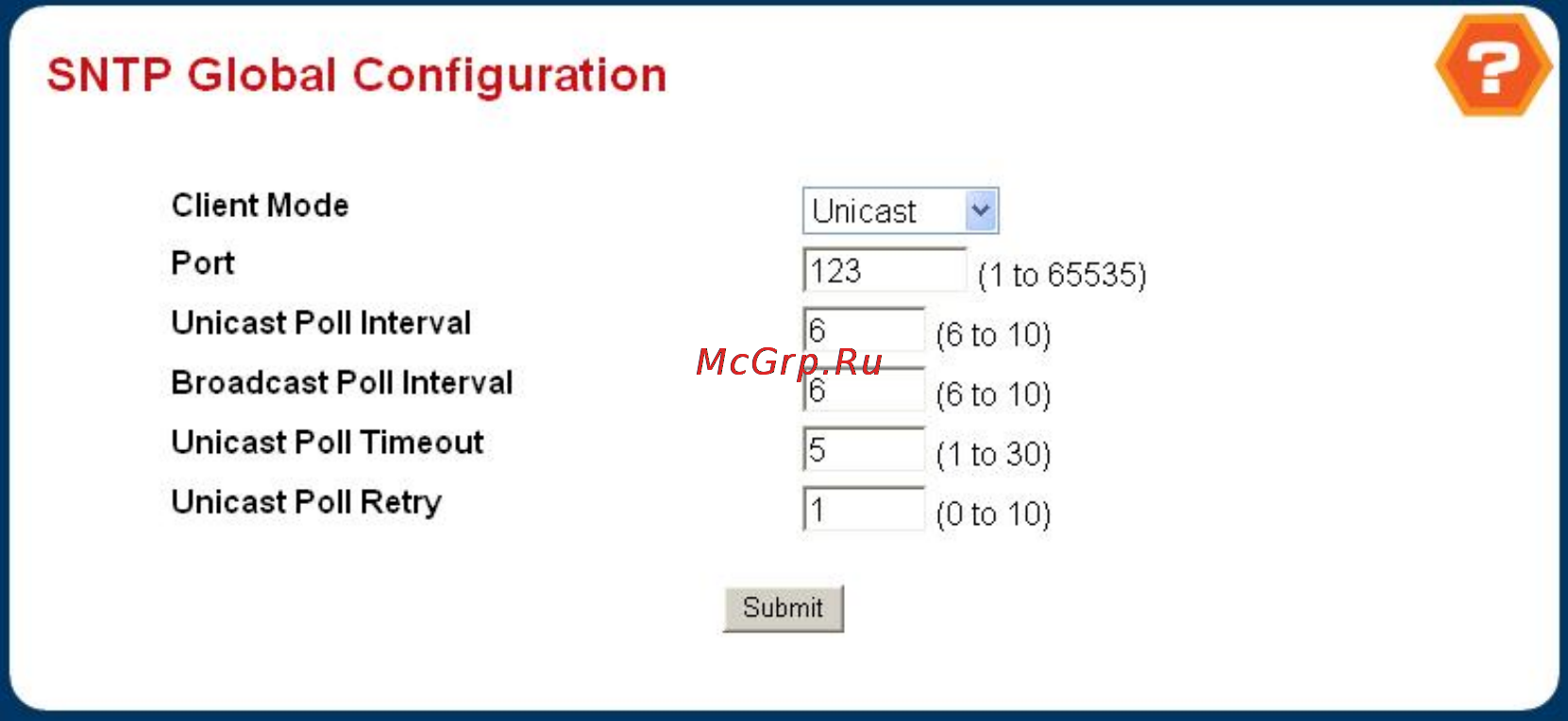 Planet WGS3-2820 [91/528] Global configuration