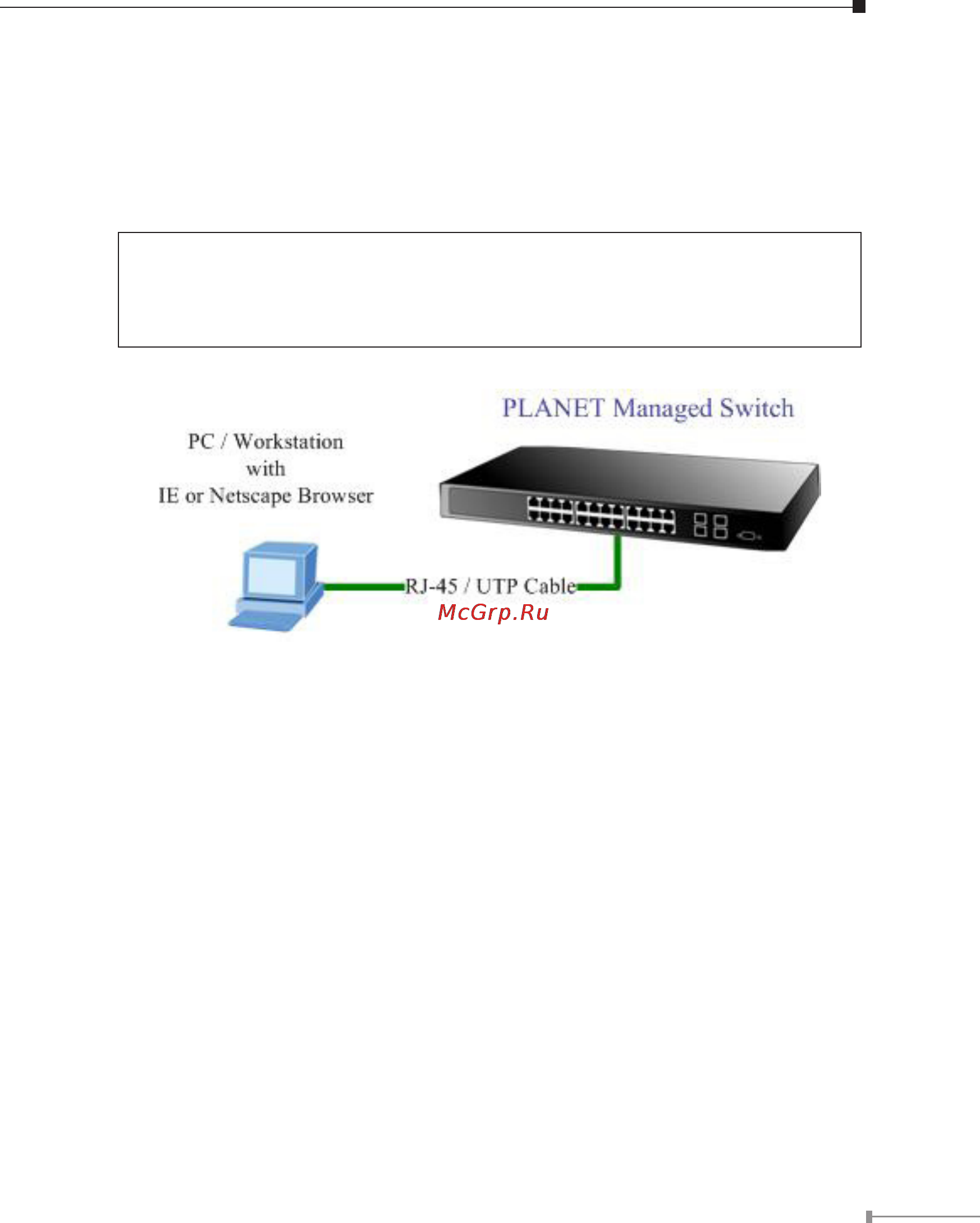 Planet WGS3-24240 [10/14] Start web management