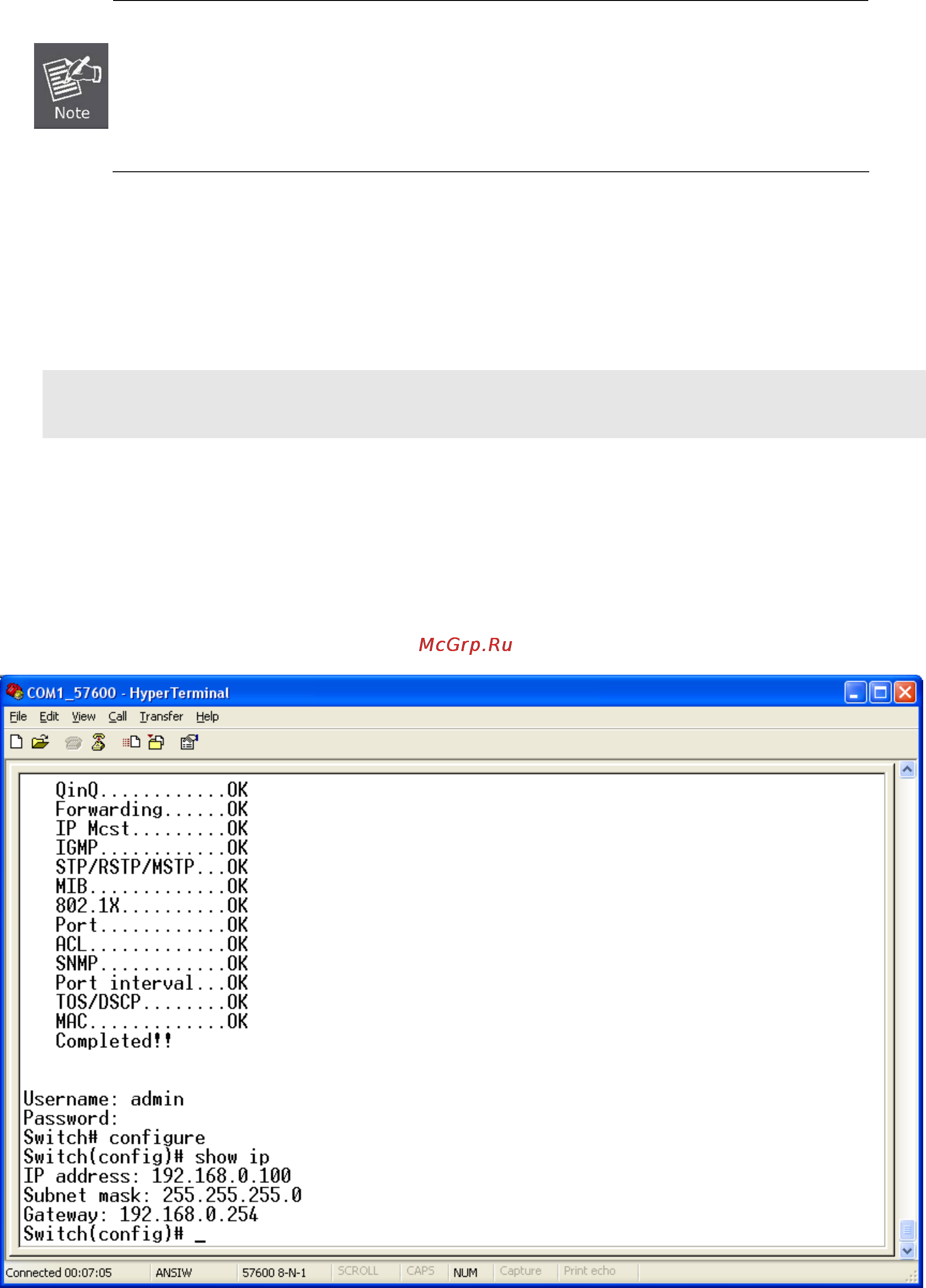 Planet VC-2400MR48 [148/215] Configure ip address