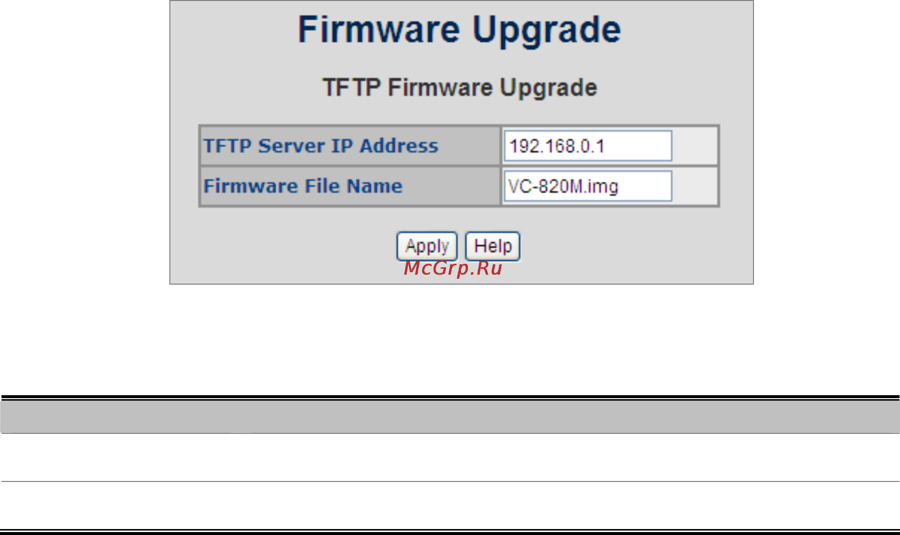 Planet VC-2400MR48 [58/215] Tftp firmware upgrade