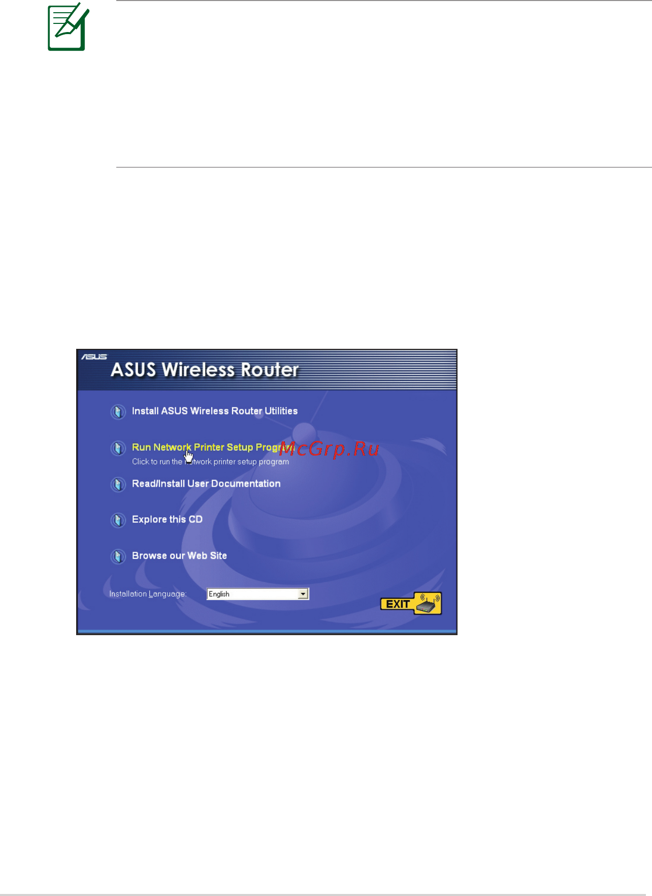 Asus RT-N56U [42/72] Запустите asus wireless utilities с компакт диска затем