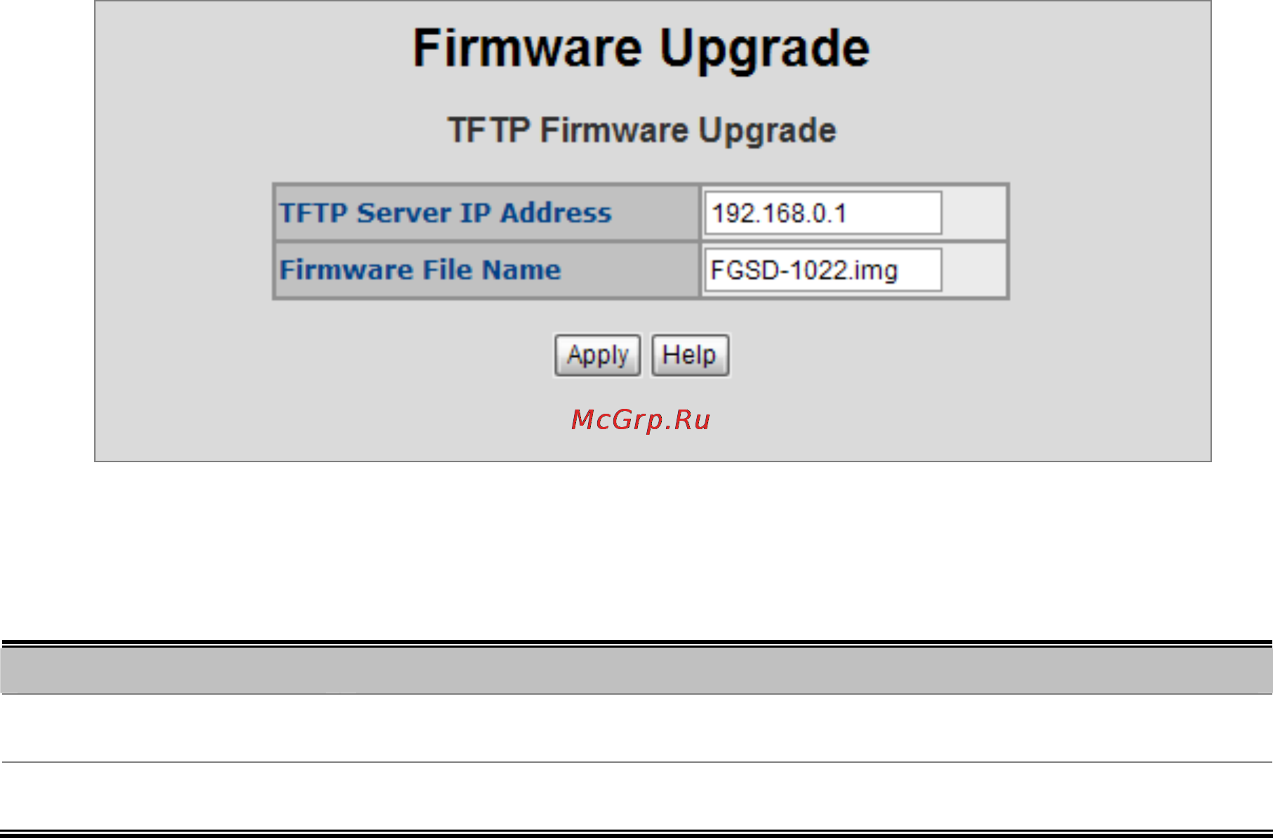 Planet FGSD-1022 [48/197] Tftp firmware upgrade