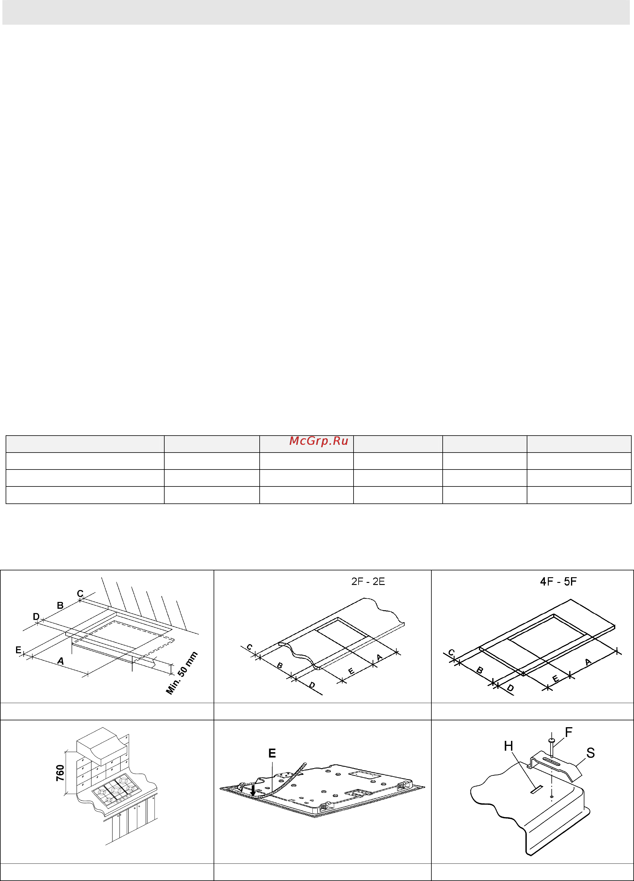 Gorenje GMS640E1 [7/52] Инструкция для установщика