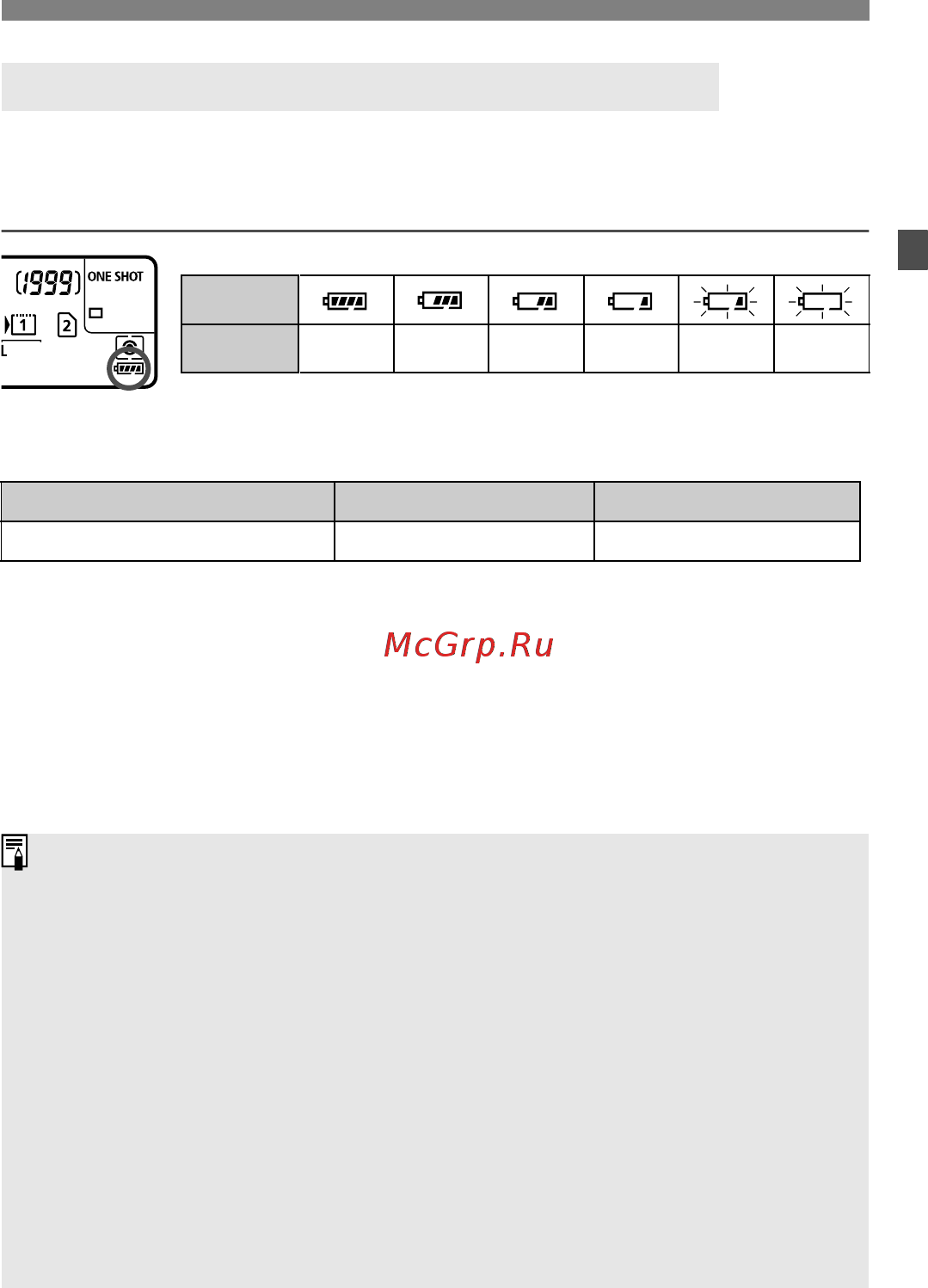 Canon EOS 5D Mark III 24-105IS [35/404] Z проверка уровня заряда аккумулятора