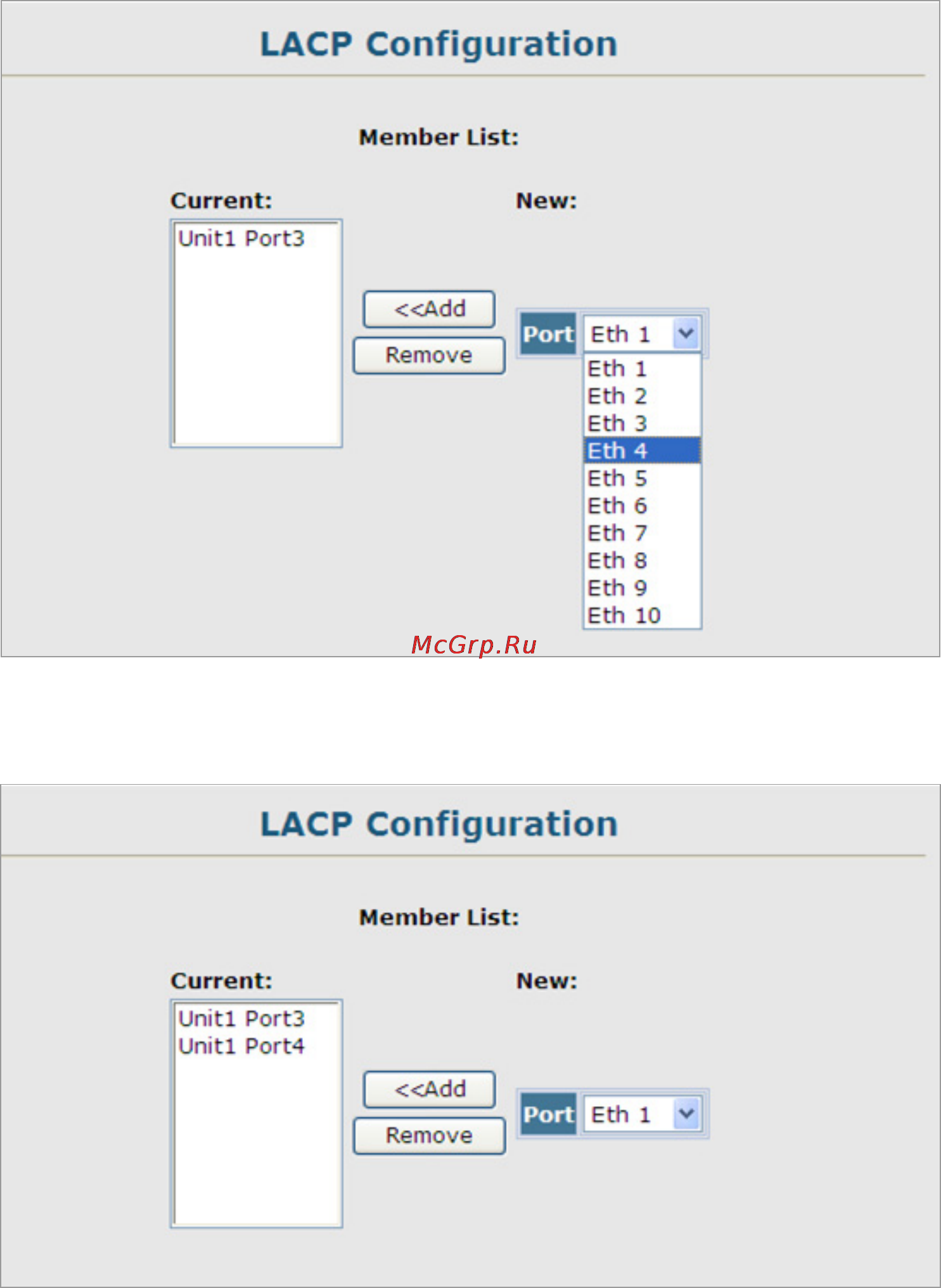 Planet SGSD-1022P [139/693] Lacp aggregation port