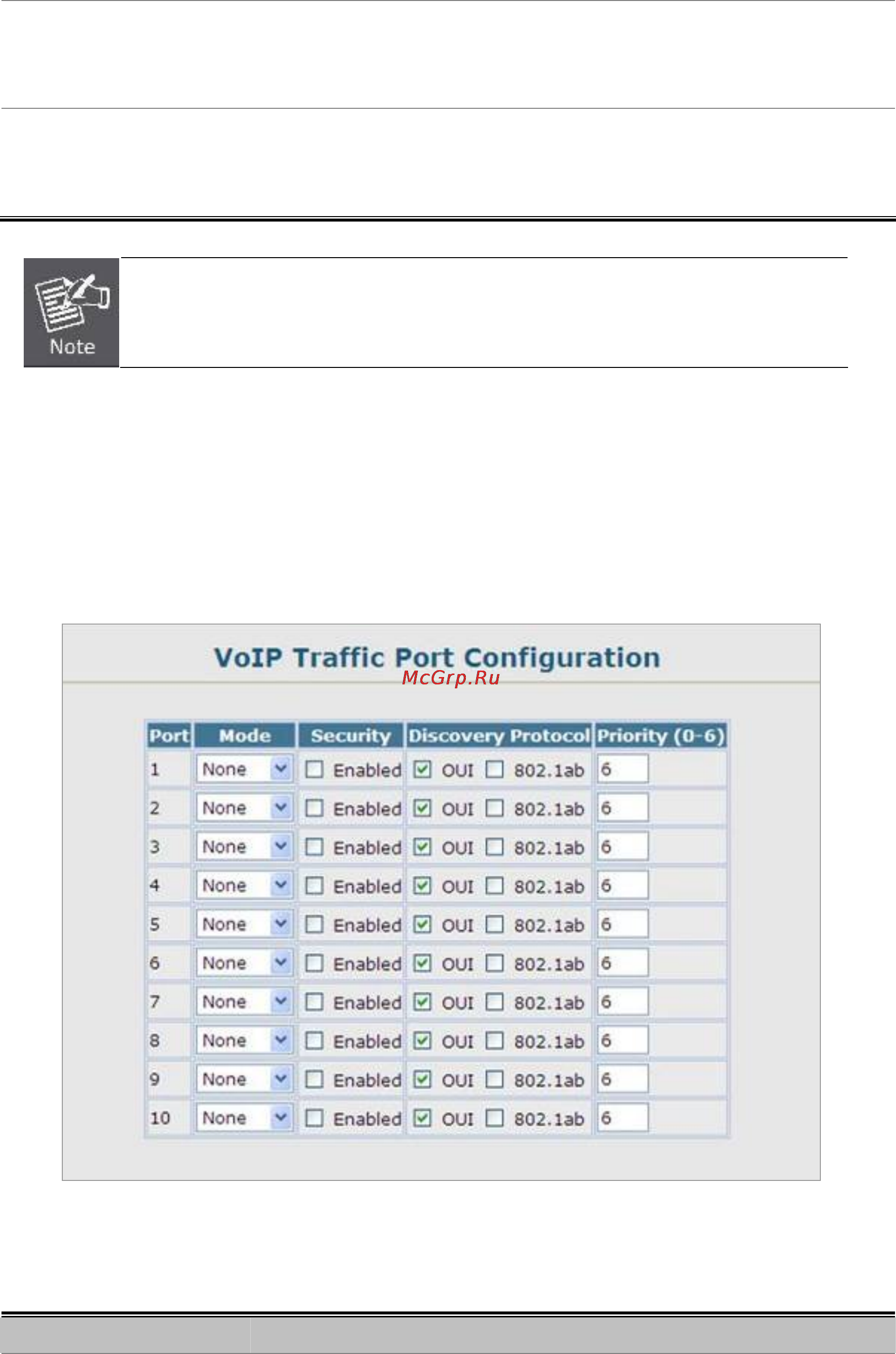 Planet SGSD-1022P [257/693] Voip port configuration