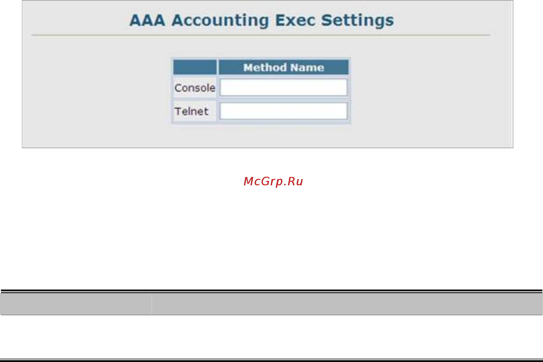 Planet SGSW-2840P [272/693] Aaa accounting exec settings