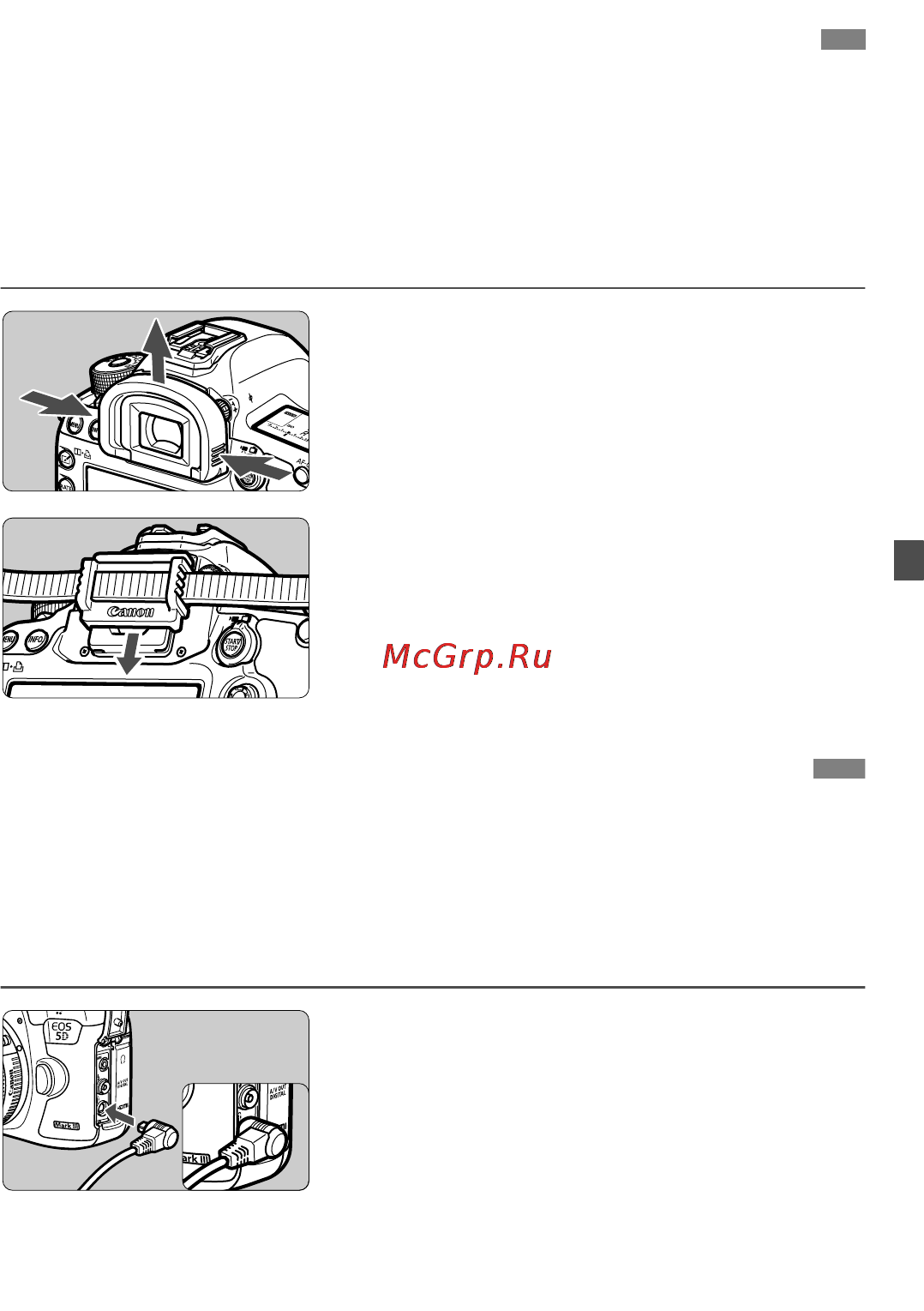Canon EOS 5D MARK III Body [185/404] Использование дистанционного переключателя