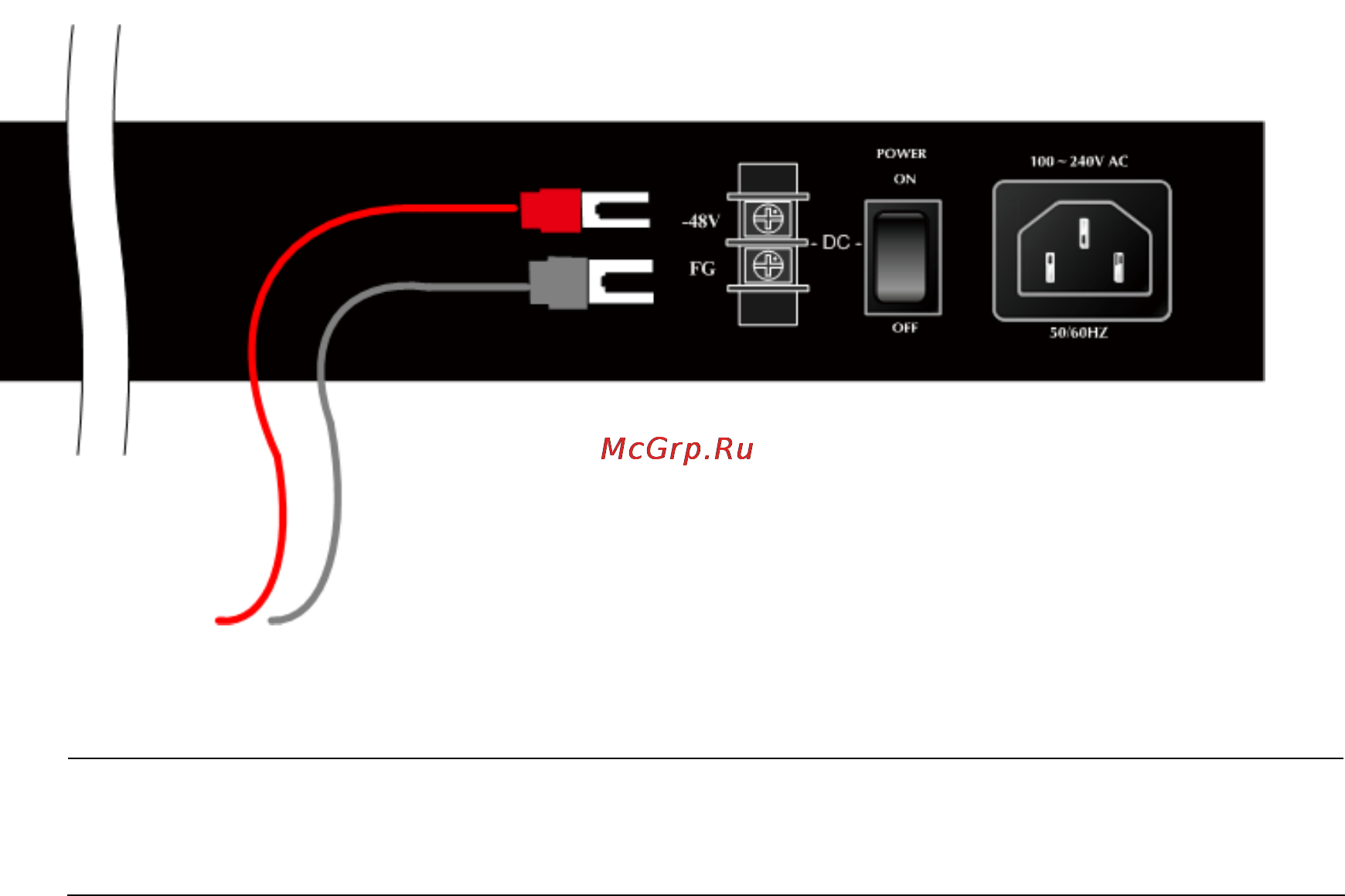 Planet SGSW-24240 [39/328] Connecting dc power supply wgsw 24040r sgsw 24040r