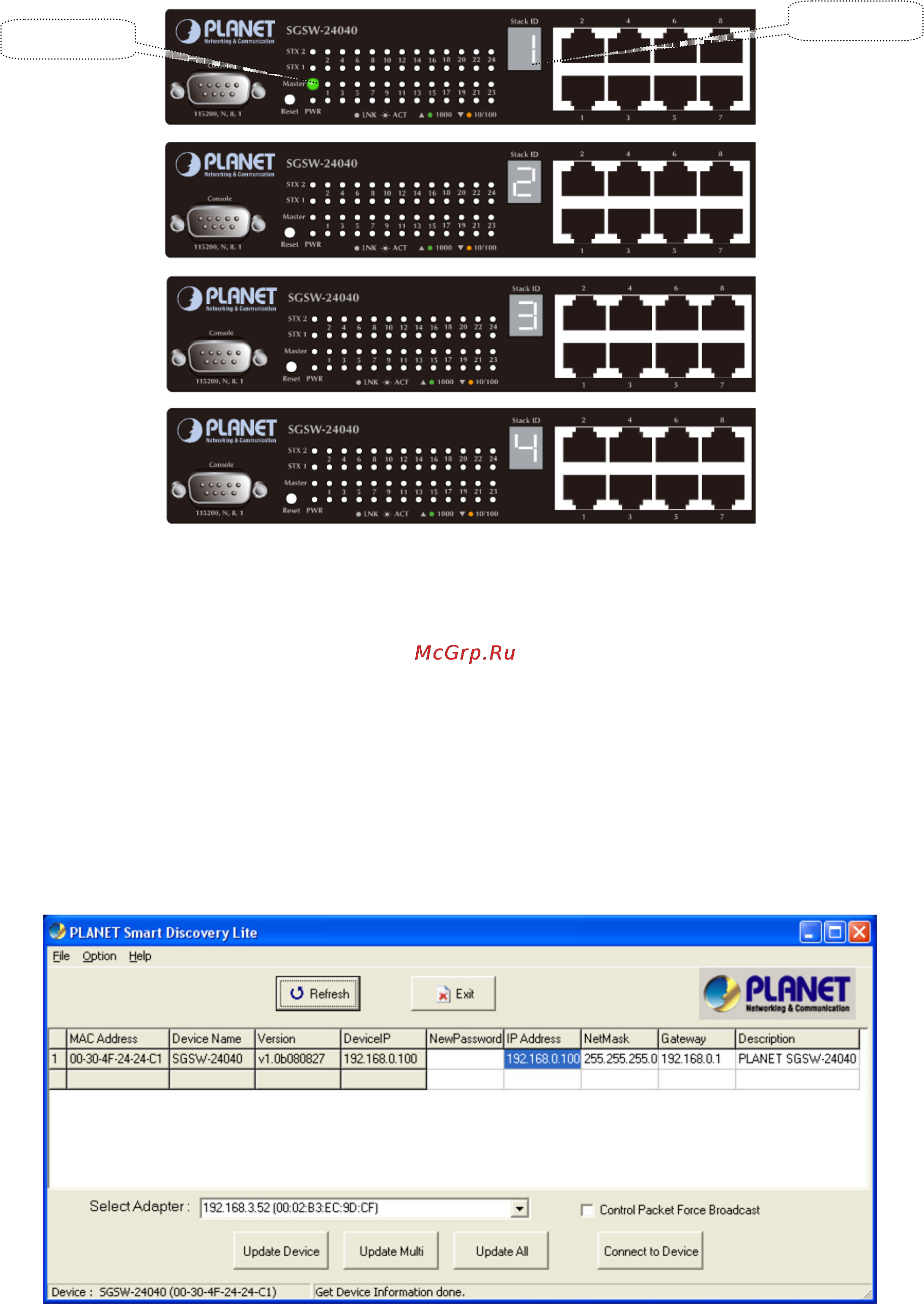 Planet SGSW-24240R [42/328] User s manual of wgsw 24040 wgsw 24040r sgsw 24040 sgsw 24040r