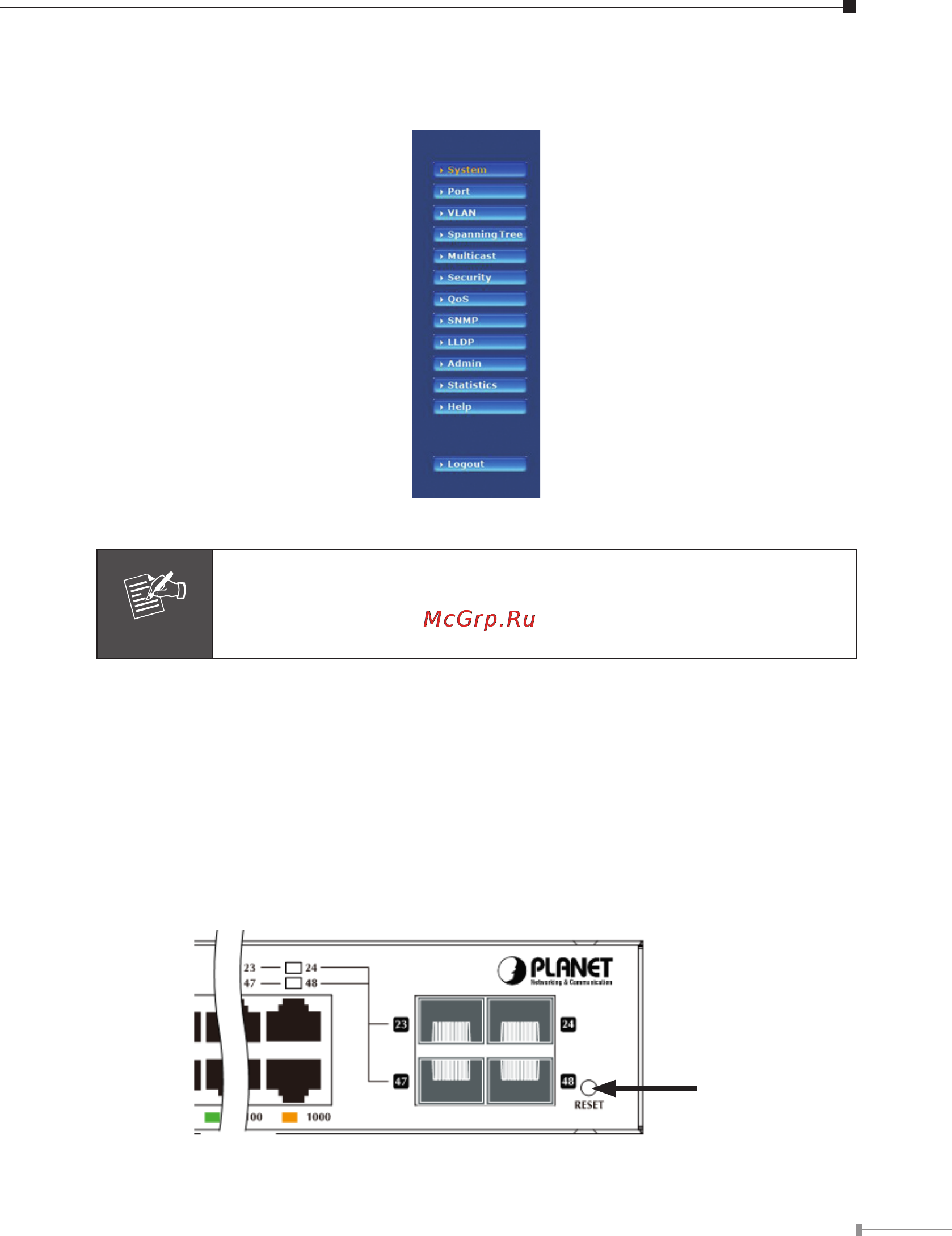 Planet WGSW-48000 [11/12] N while ip address be changed or forgotten admin password