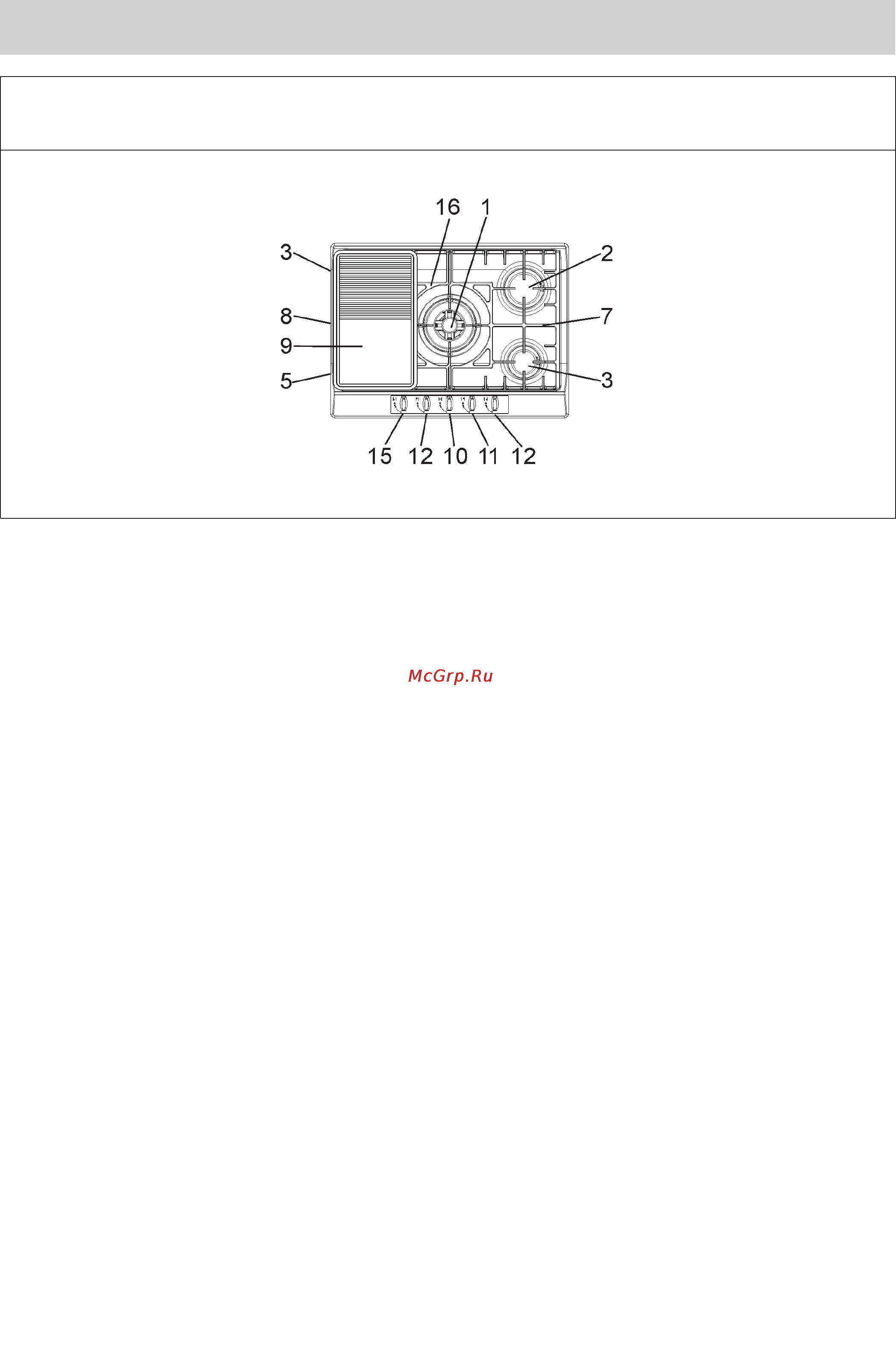 Gorenje G760X [34/48] Description of the hot plates