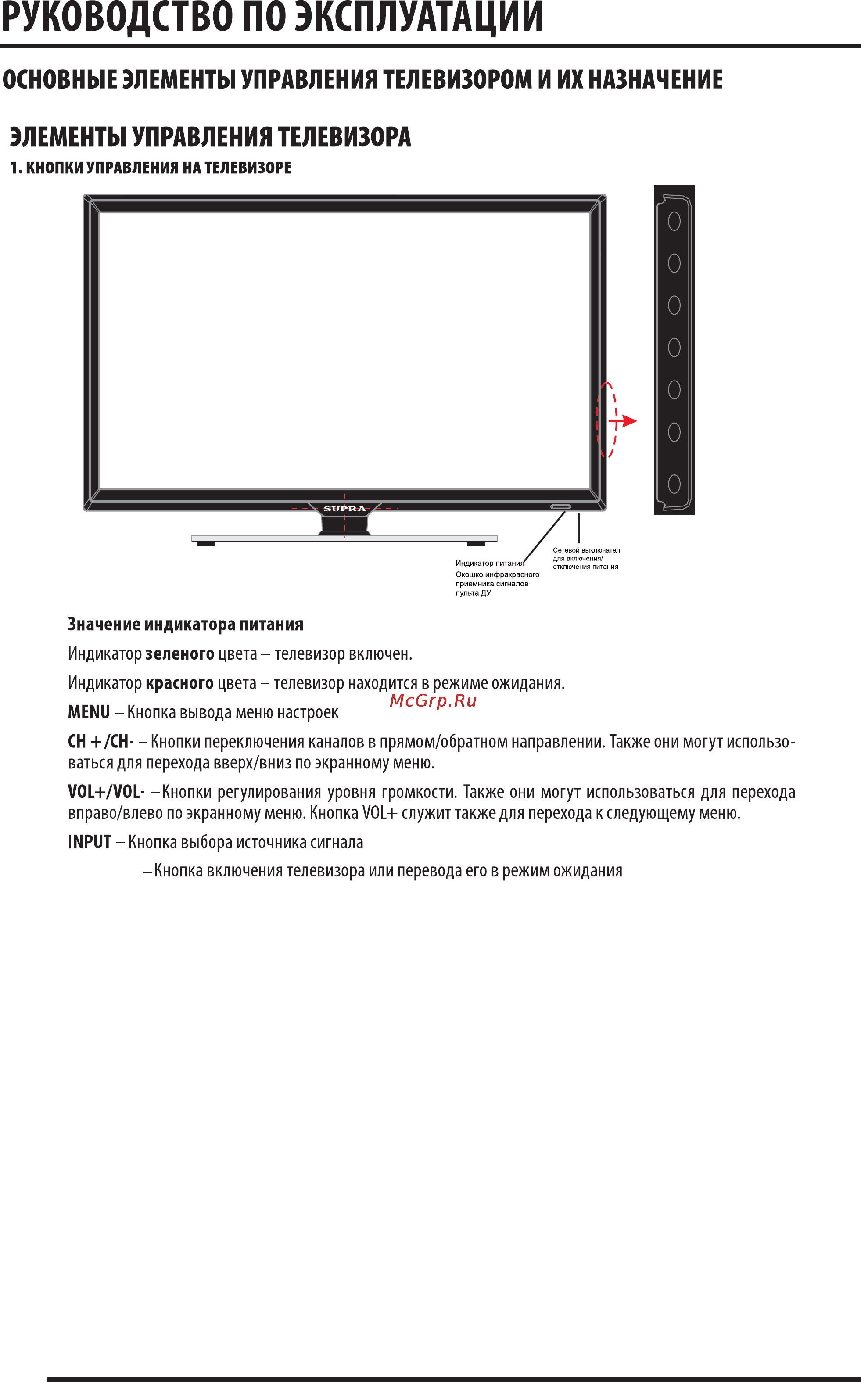 Supra STV-LC22810FL Инструкция по эксплуатации онлайн [6/29] 65387