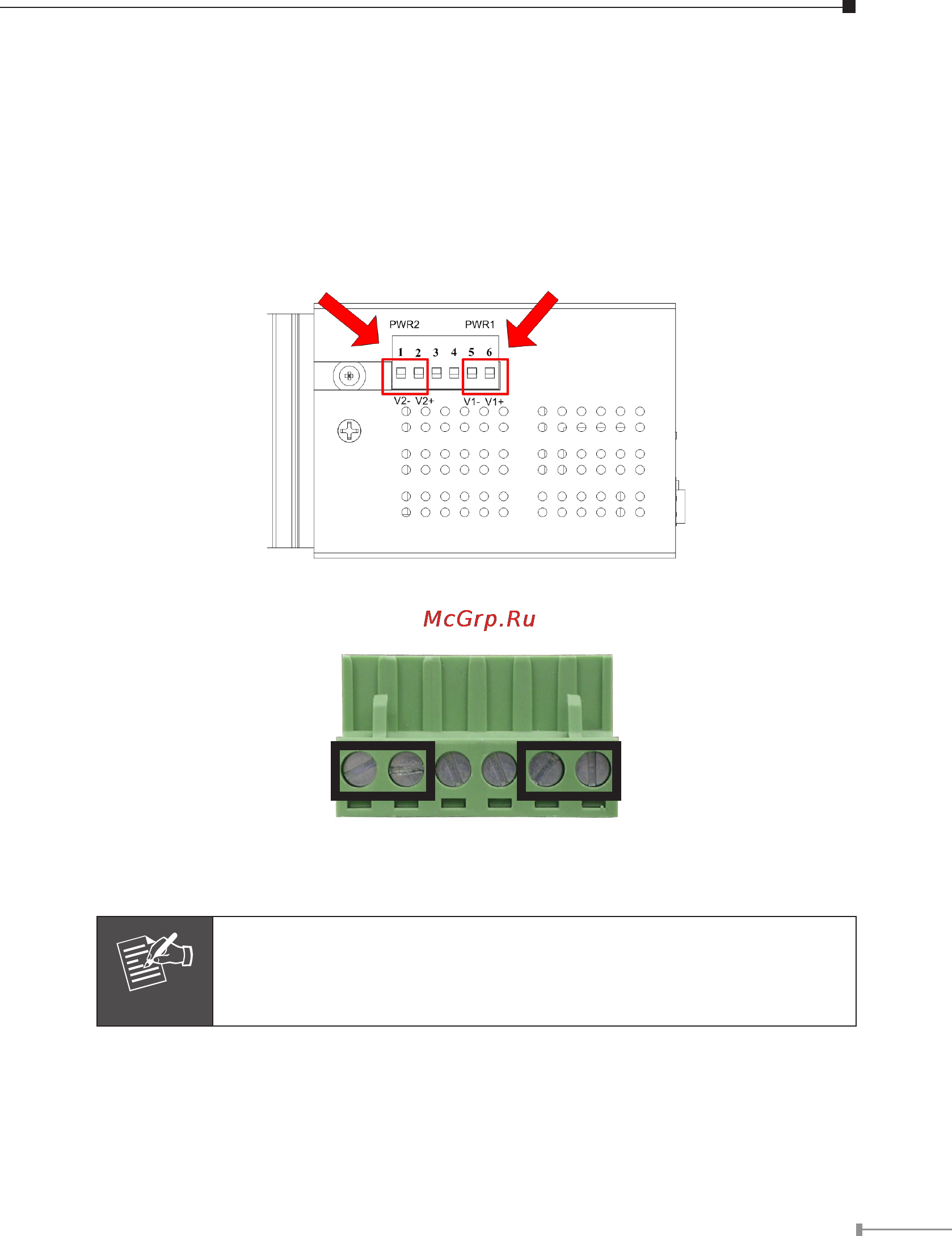 Planet ISW-1022MT [5/12] Wiring the power inputs