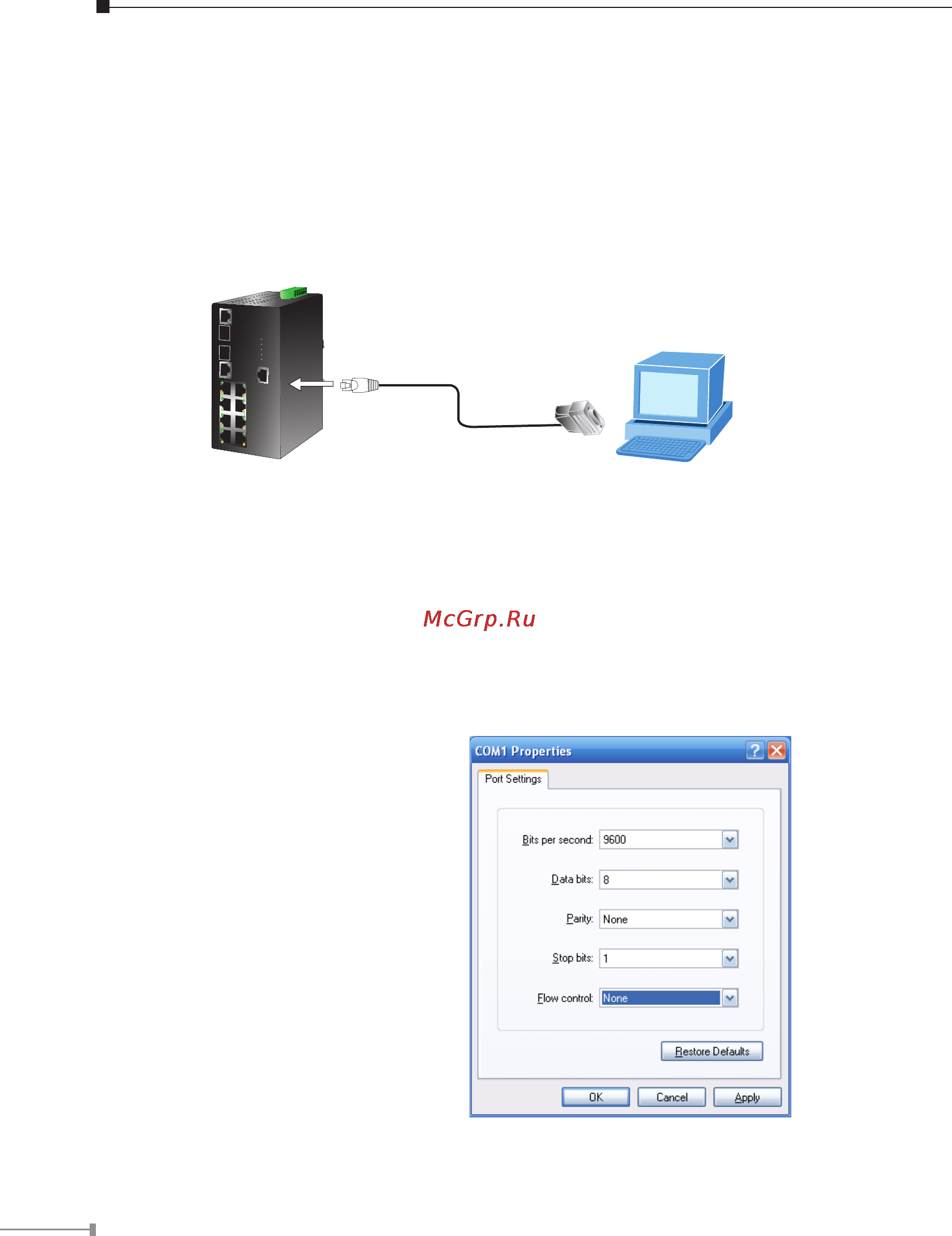 Planet ISW-1022MT [6/12] Terminal setup