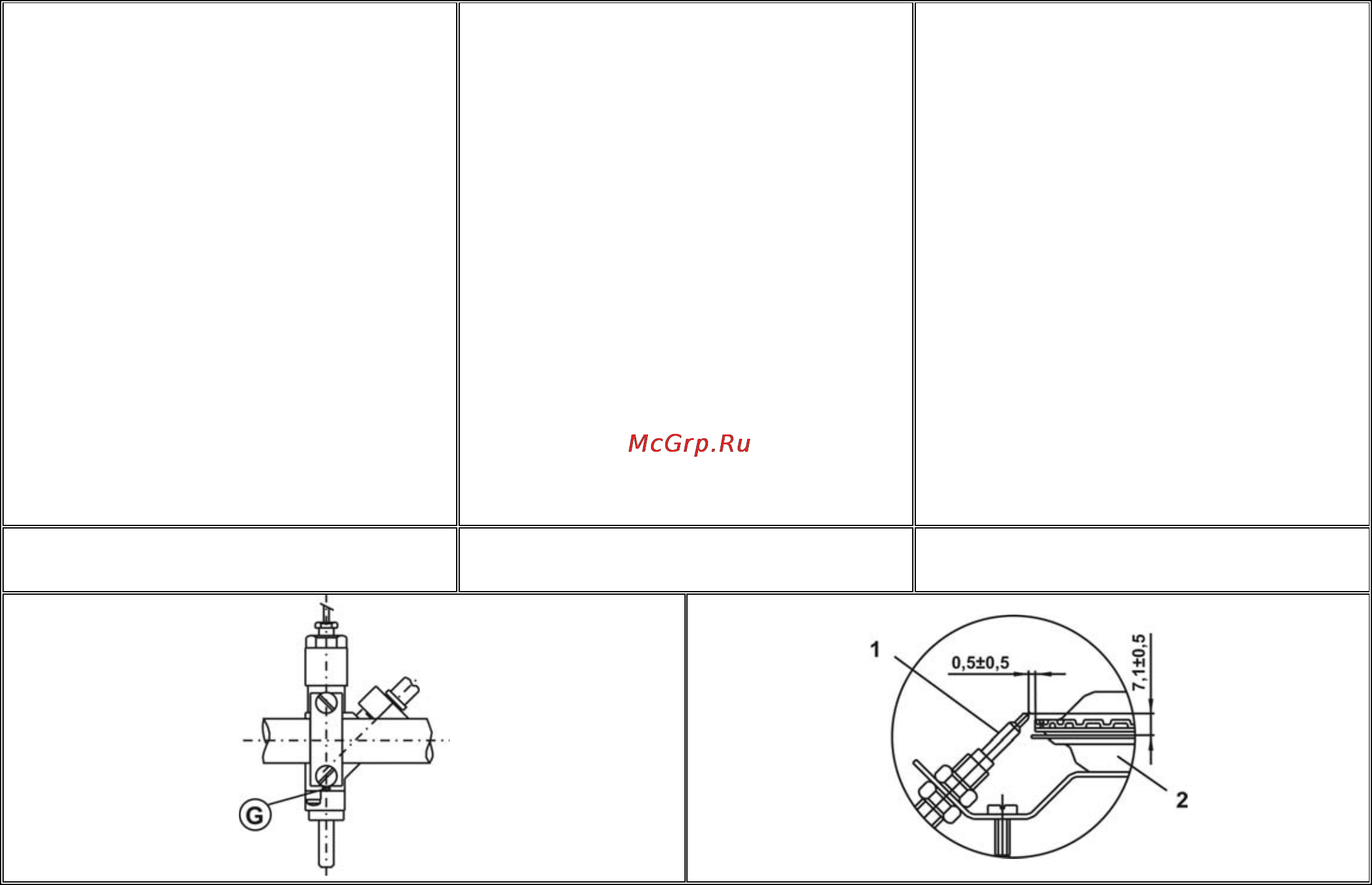 Gorenje GN51101IW0 [21/26] Горелка духовки 2 датчик предохранителя пламени