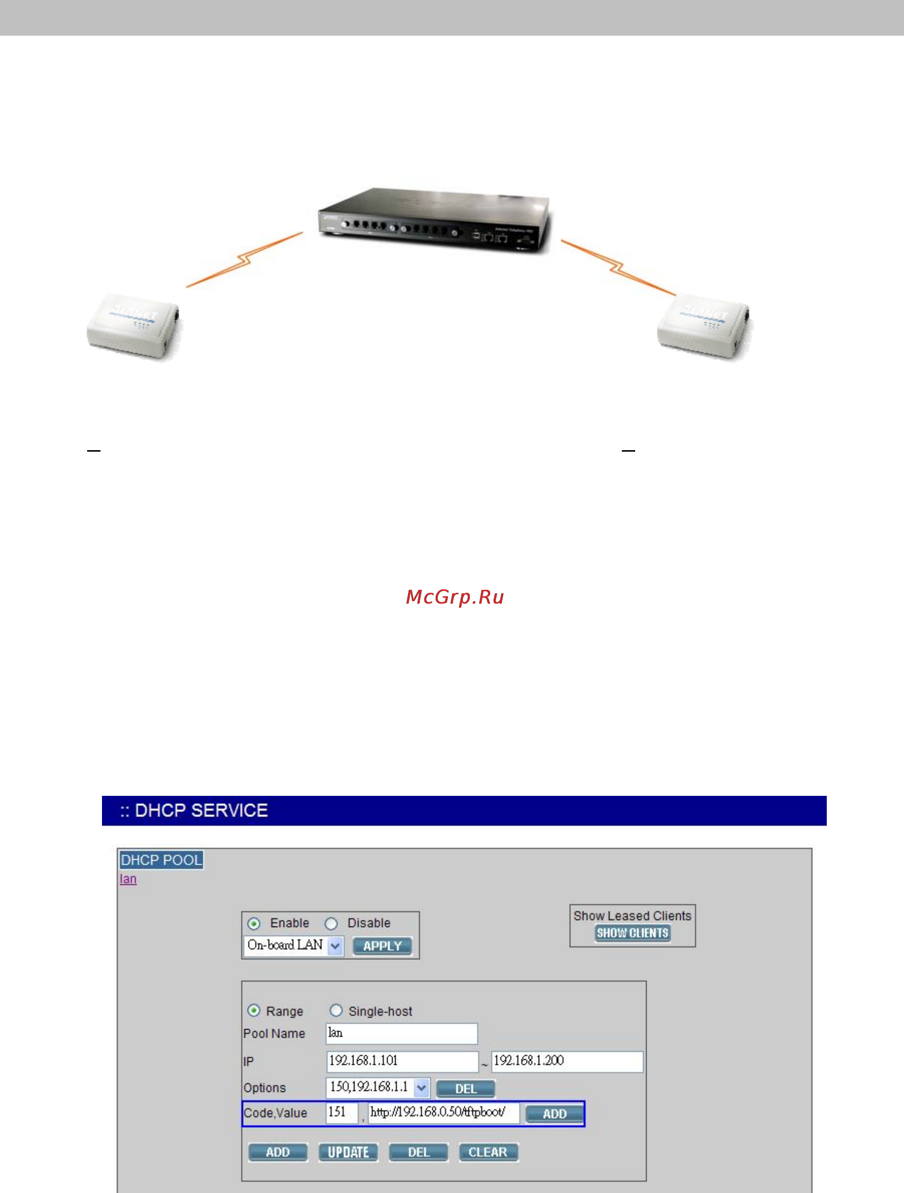 Planet VIP-156PE [53/71] Case 4 voice communication via ip pbx system ipx 2000 auto config