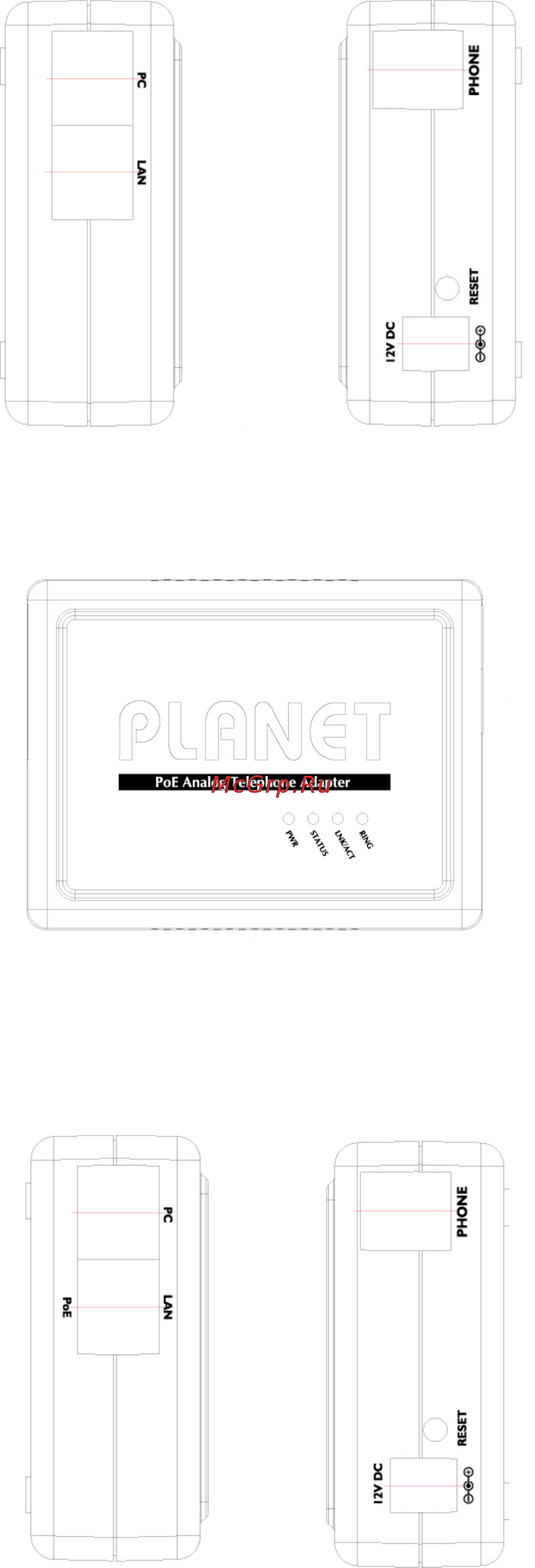 Planet VIP-156PE Инструкция по эксплуатации онлайн [8/71] 65476