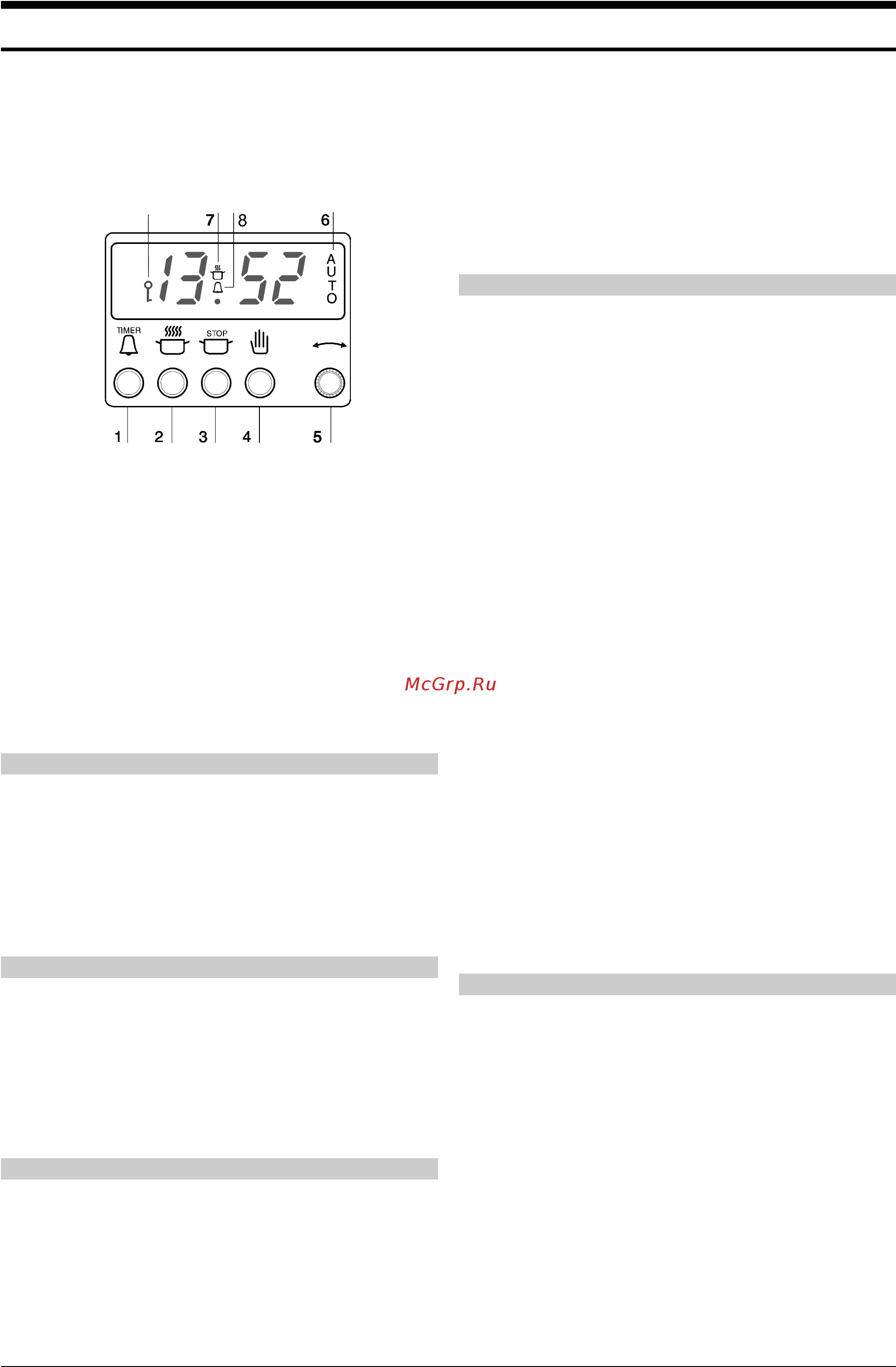 Gorenje GI 438 E [3/14] Электронные цифровые часы