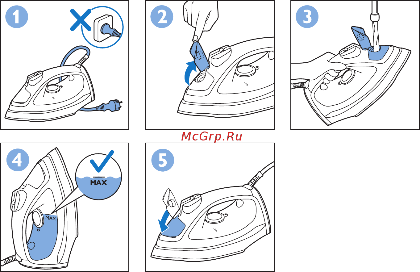 Philips GC2965/02 Инструкция по эксплуатации онлайн [5/24] 557315