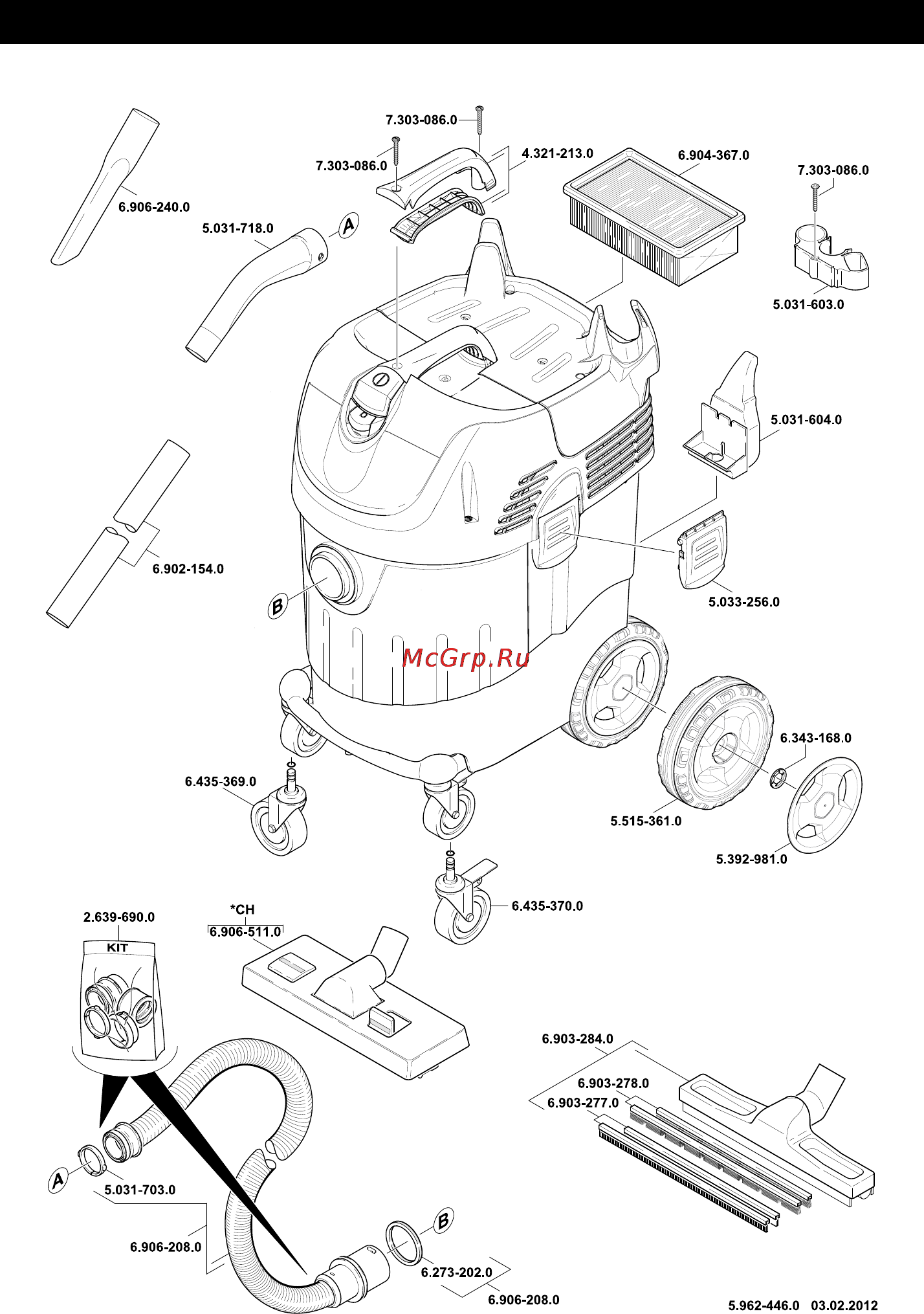 Karcher NT 45/1 Tact Te Инструкция по эксплуатации онлайн [184/188] 1339
