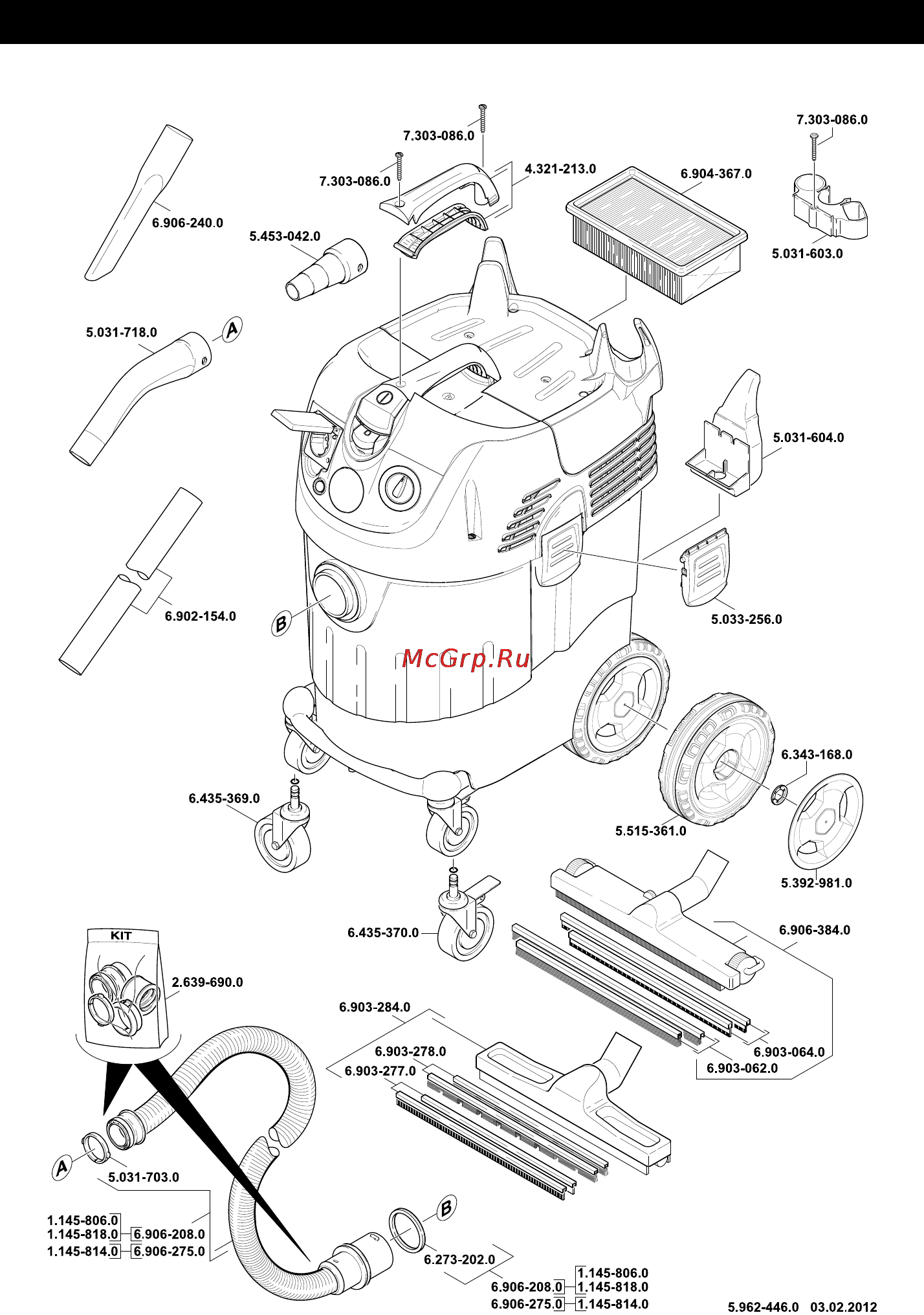 Karcher NT 45/1 Tact Te Инструкция по эксплуатации онлайн [185/188] 1339