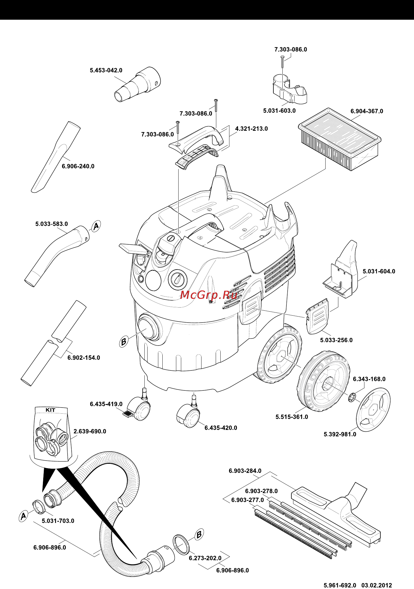 Karcher NT 35/1 Tact Te Инструкция по эксплуатации онлайн [183/184] 1287