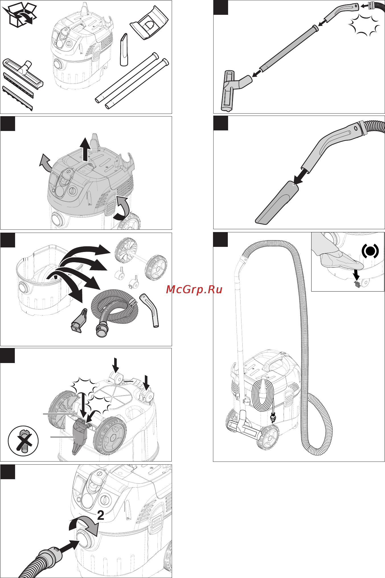 Karcher NT 35/1 Tact Te Инструкция по эксплуатации онлайн [4/184] 1287