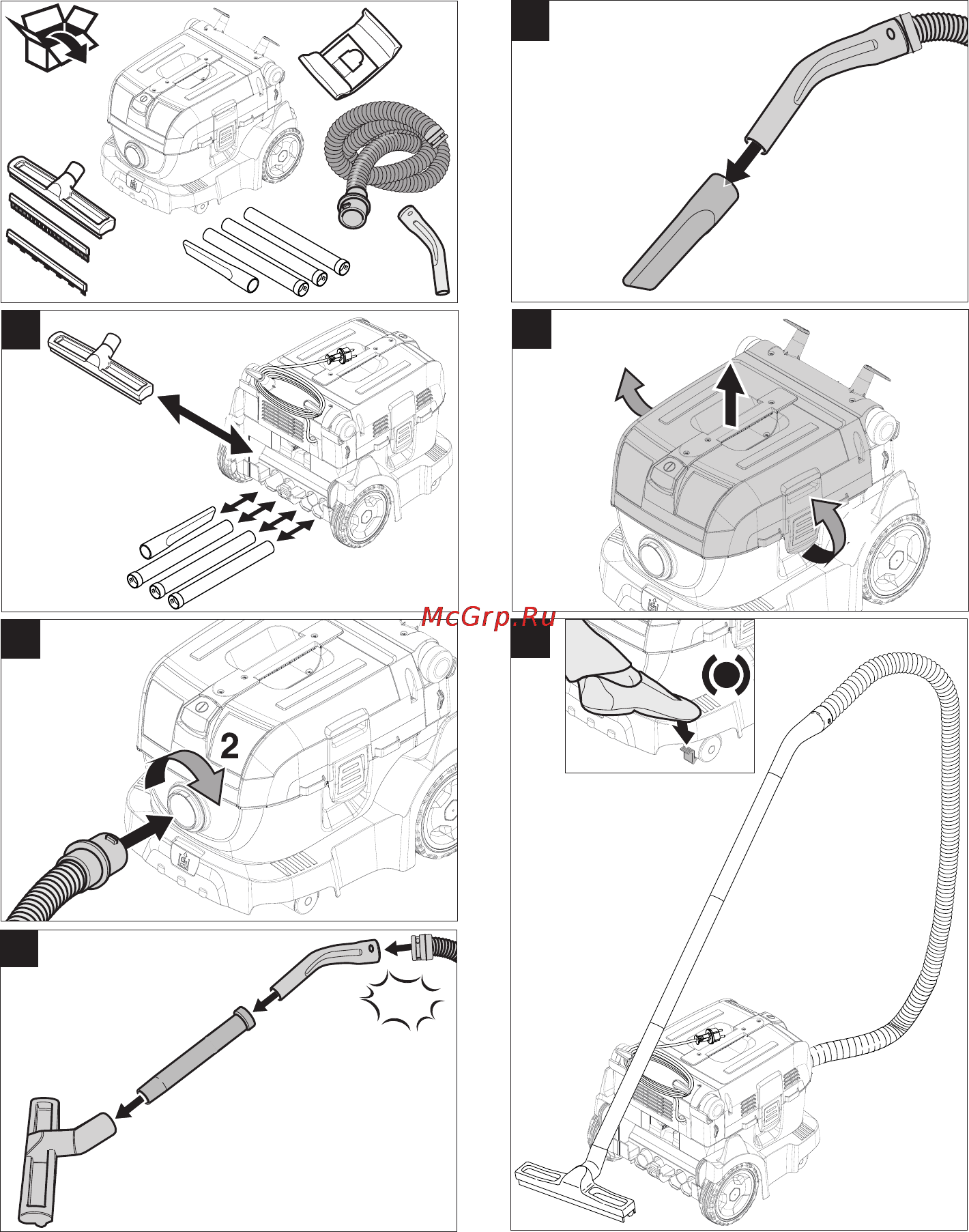 Karcher NT 14/1 AP Инструкция по эксплуатации онлайн [3/168] 65670