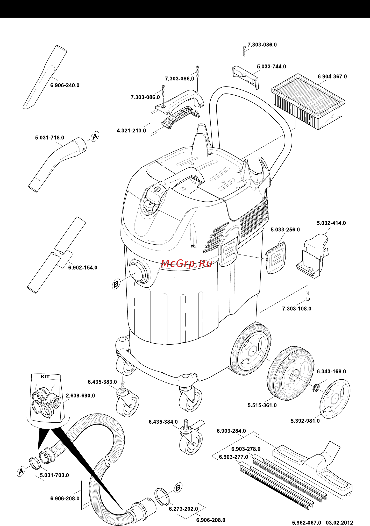Karcher NT 55/1 Tact Te Инструкция по эксплуатации онлайн [183/188] 1370