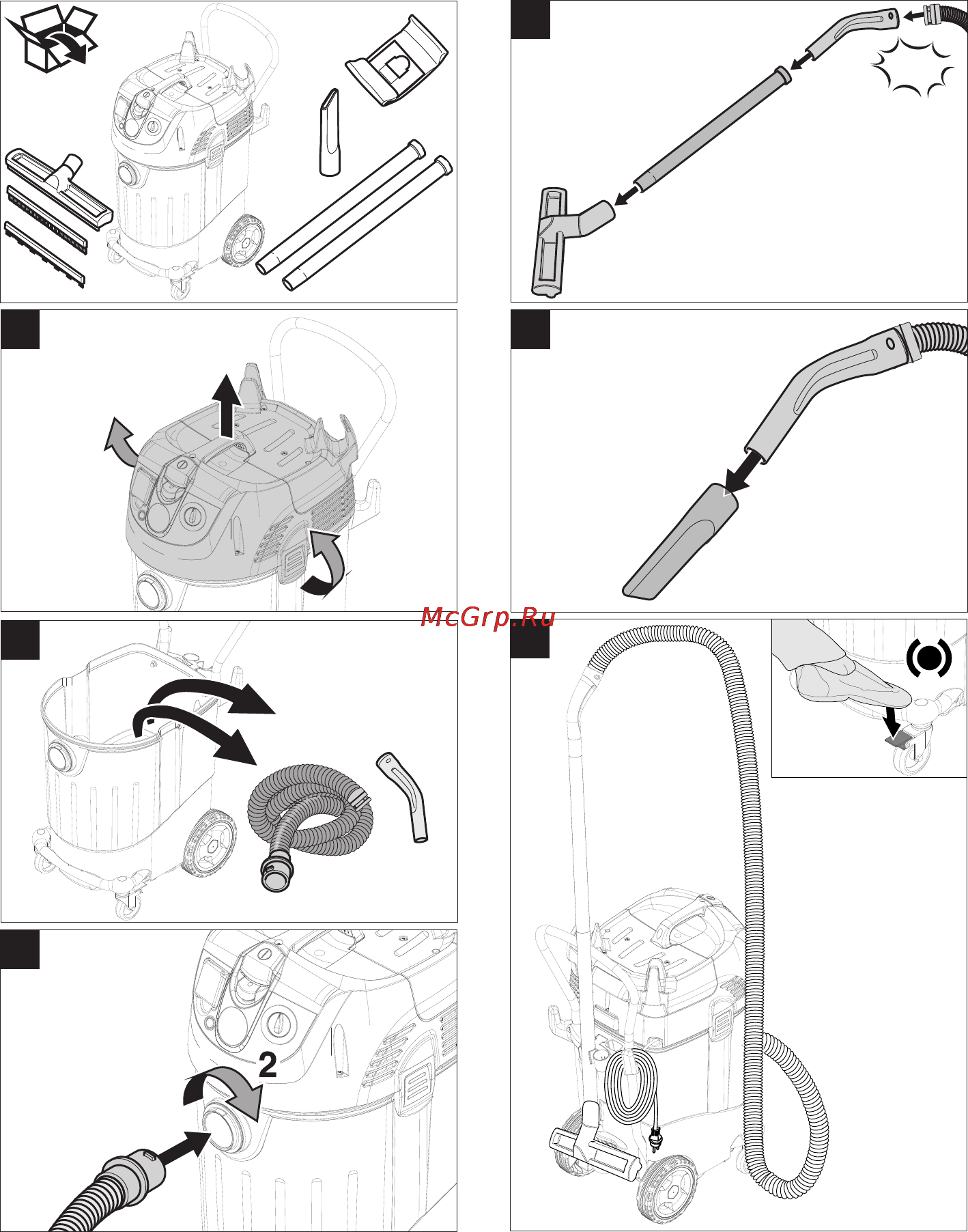Karcher NT 55/1 Tact Te Инструкция по эксплуатации онлайн [4/188] 1370